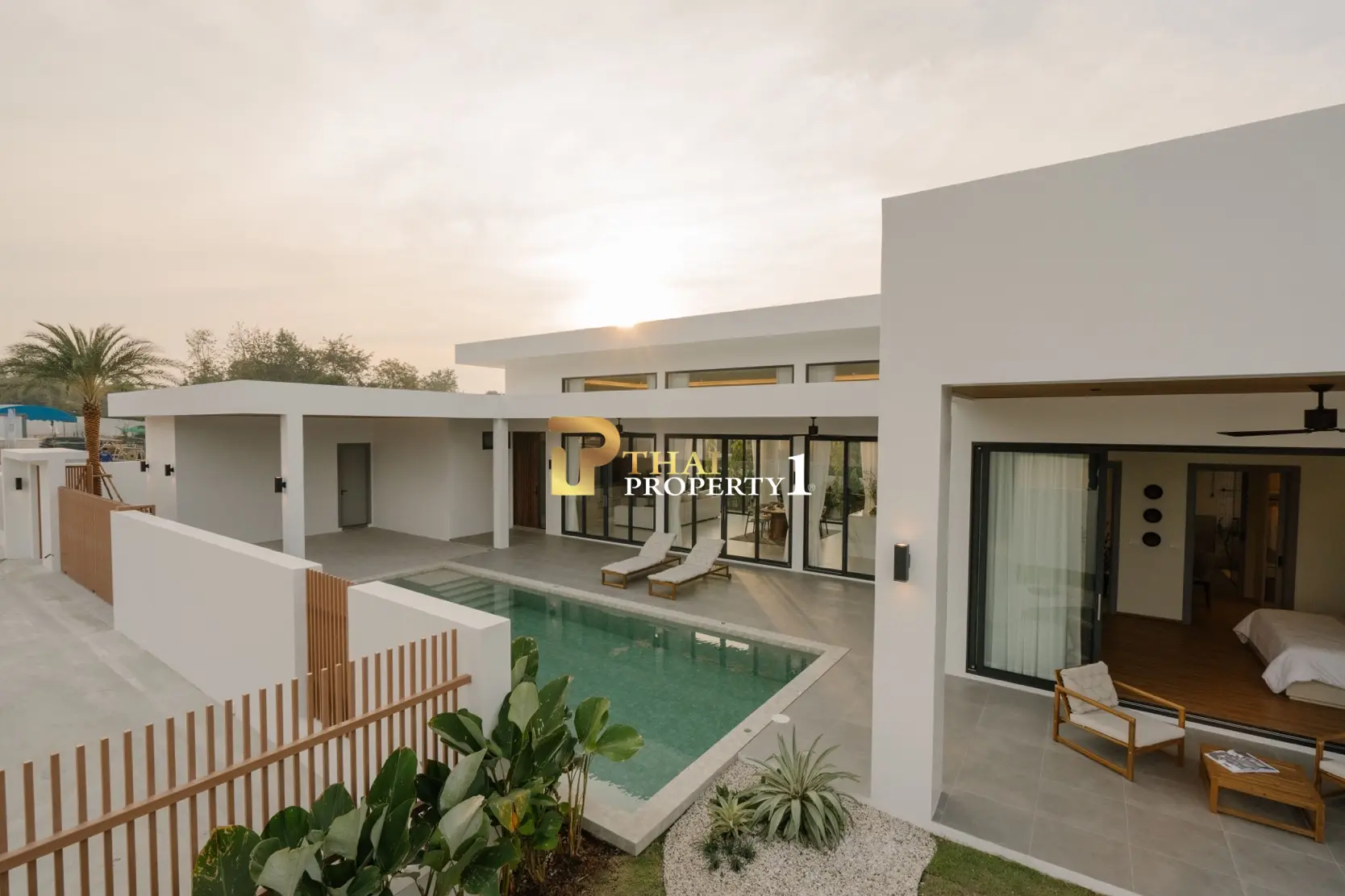 Off-Plan Modern 3 Bedroom Pool Villa in Hua Hin - Customizable Luxury Living