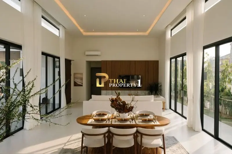 Off-Plan Modern 3 Bedroom Pool Villa in Hua Hin - Customizable Luxury Living