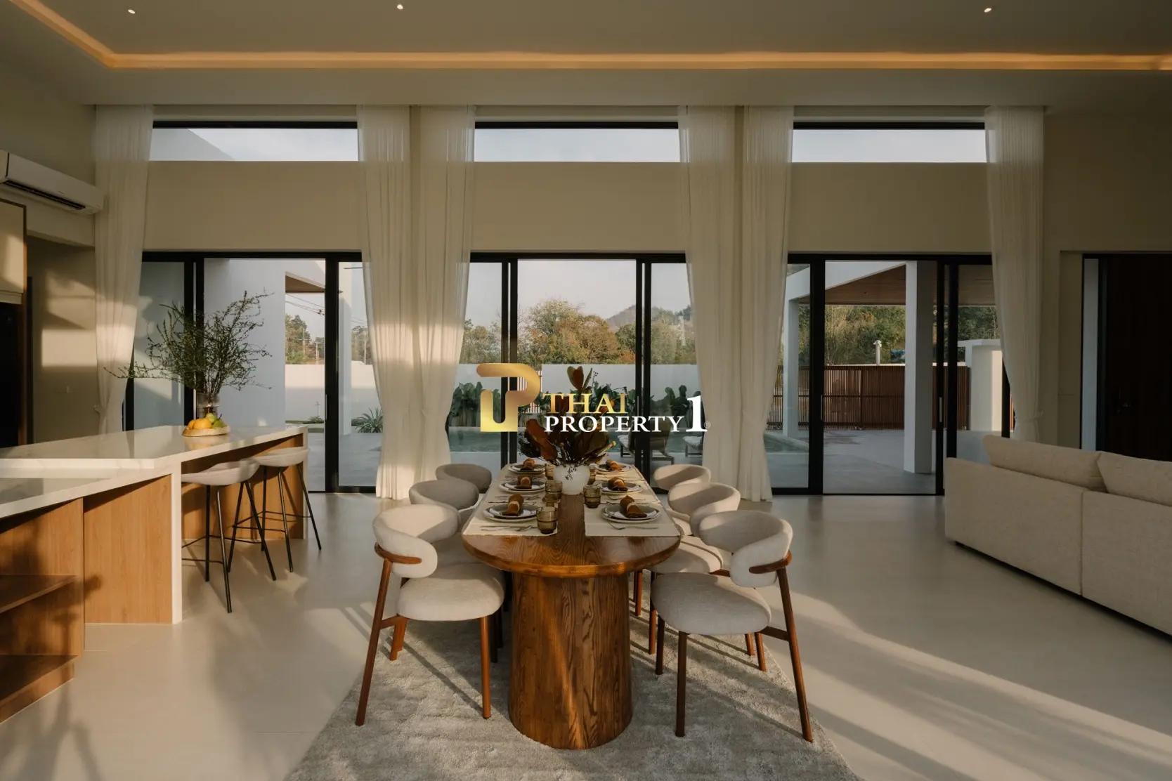 Off-Plan Modern 3 Bedroom Pool Villa in Hua Hin - Customizable Luxury Living