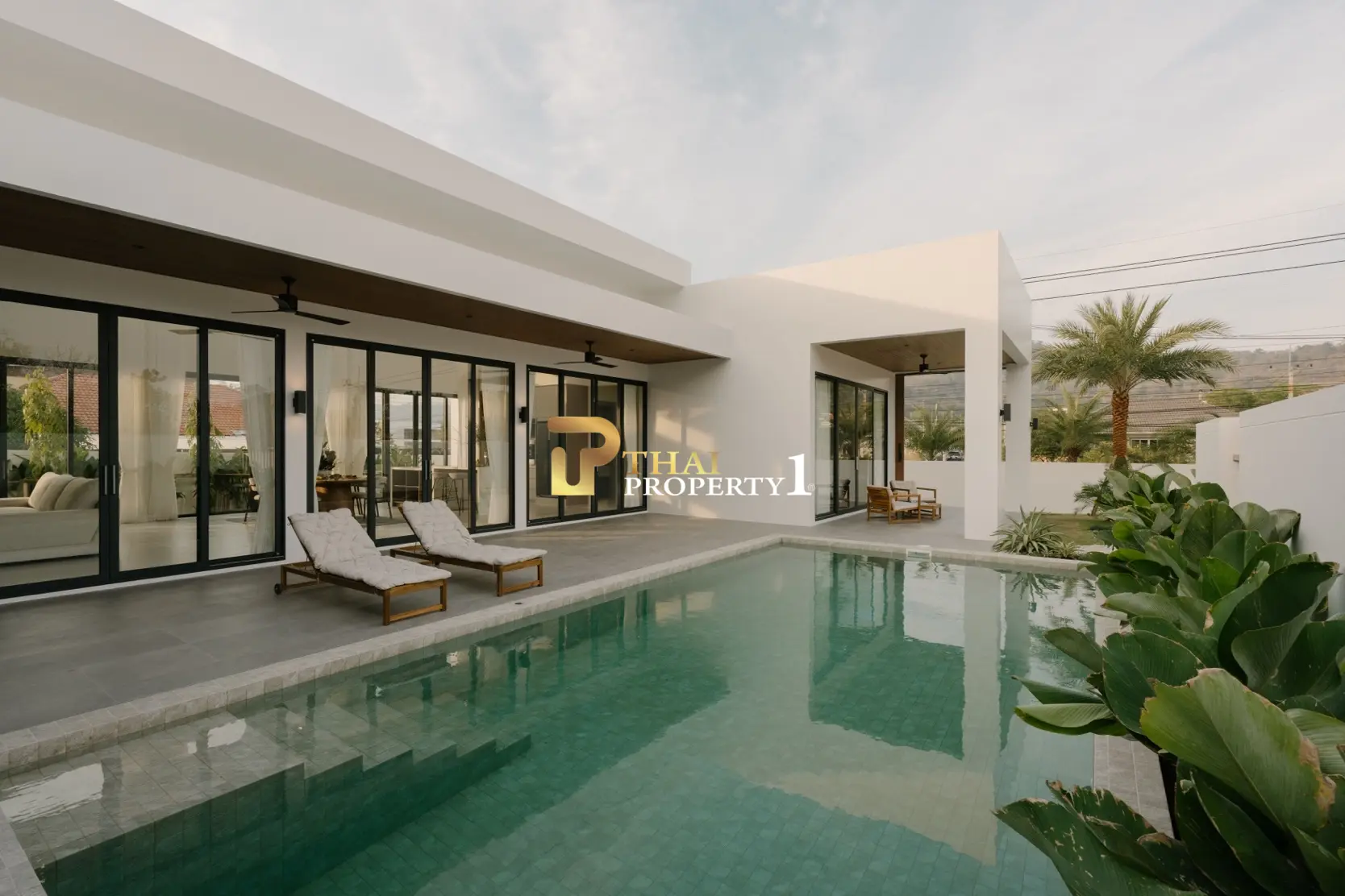 Off-Plan Modern 3 Bedroom Pool Villa in Hua Hin - Customizable Luxury Living