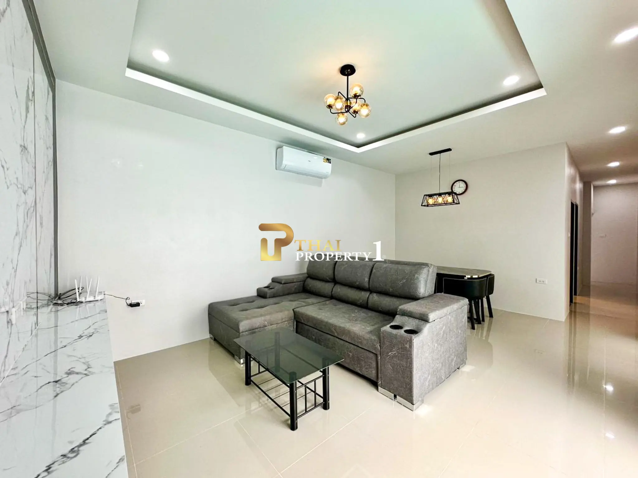 บ้านเดี่ยวพร้อมสระว่ายน้ำ 3 ห้องนอน ใกล้อ่างเก็บน้ำมาบประชัน