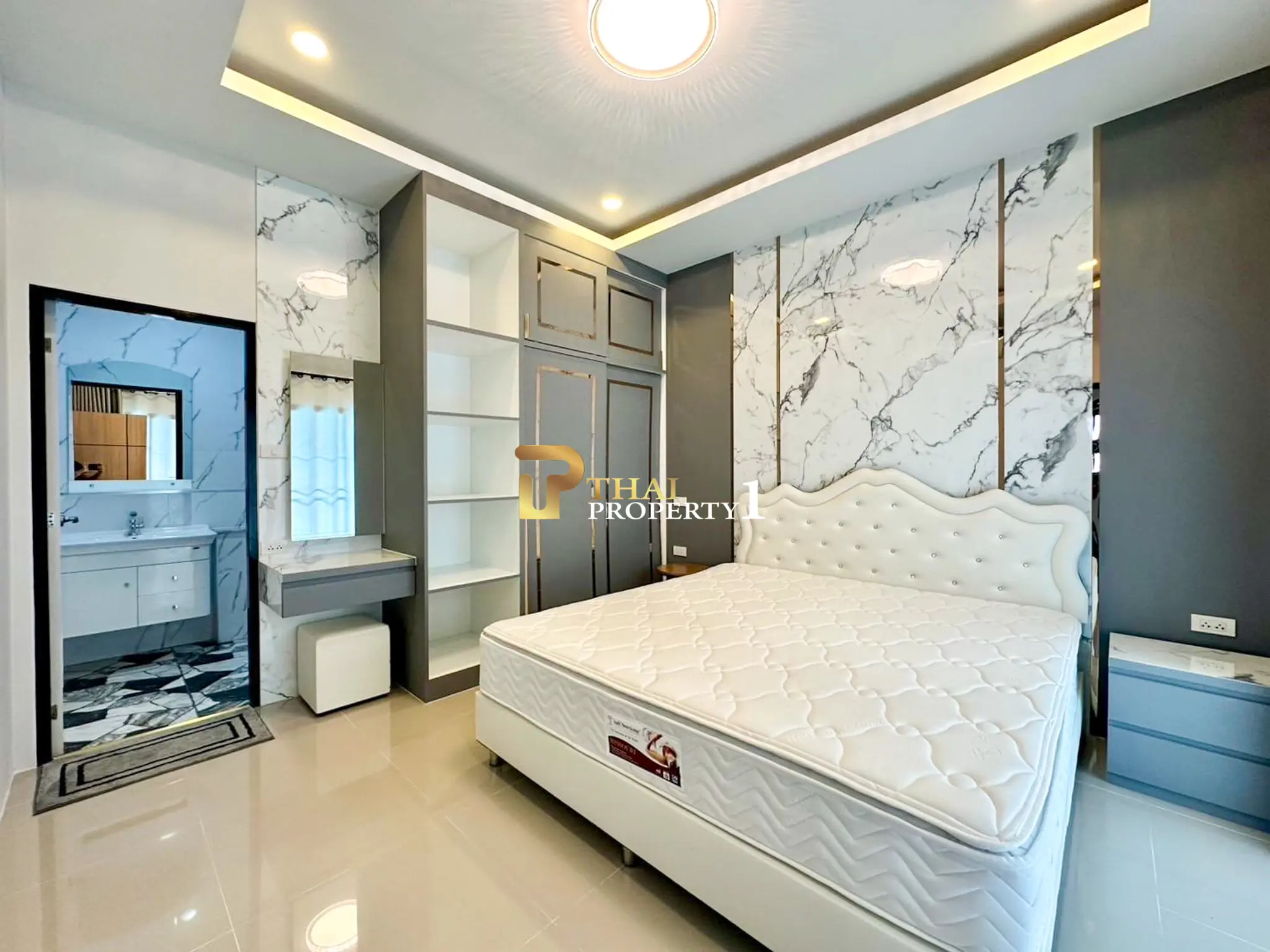 บ้านเดี่ยวพร้อมสระว่ายน้ำ 3 ห้องนอน ใกล้อ่างเก็บน้ำมาบประชัน