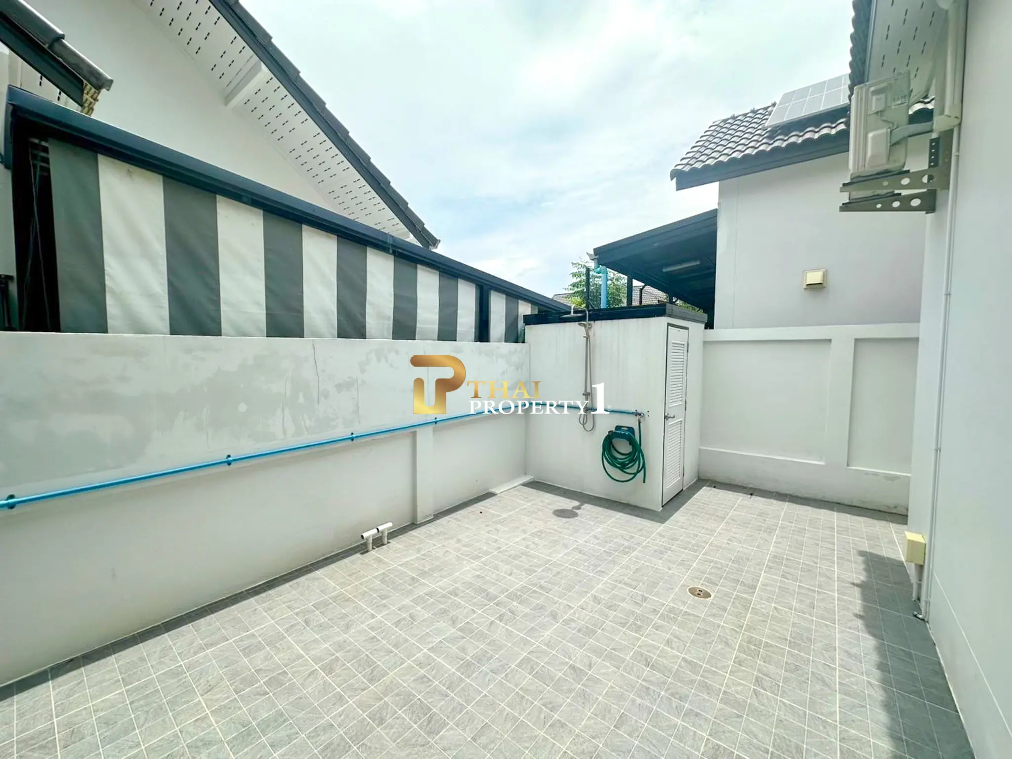 บ้านเดี่ยวพร้อมสระว่ายน้ำ 3 ห้องนอน ใกล้อ่างเก็บน้ำมาบประชัน