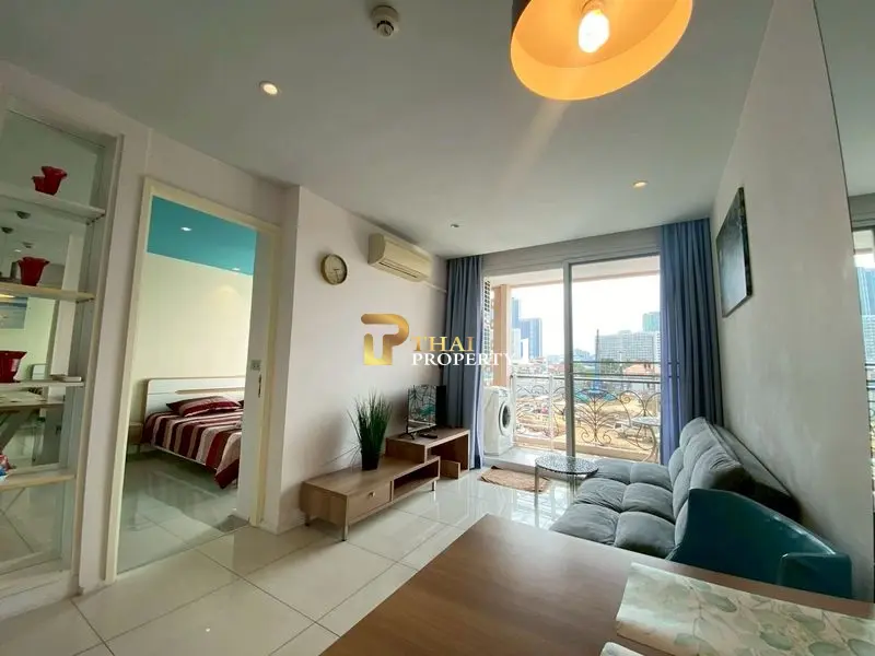 Cozy 1-Bedroom Condo with City Views in Jomtien, Pattaya