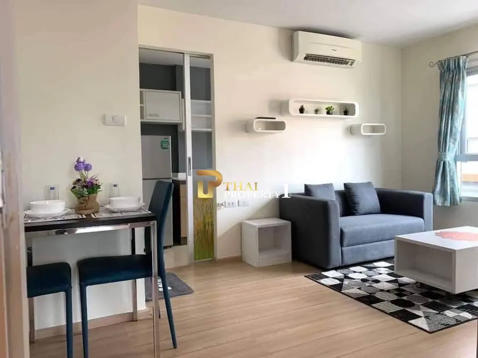 Cozy 2-Bedroom Condo with Bright Living Space and Balcony in Pattaya