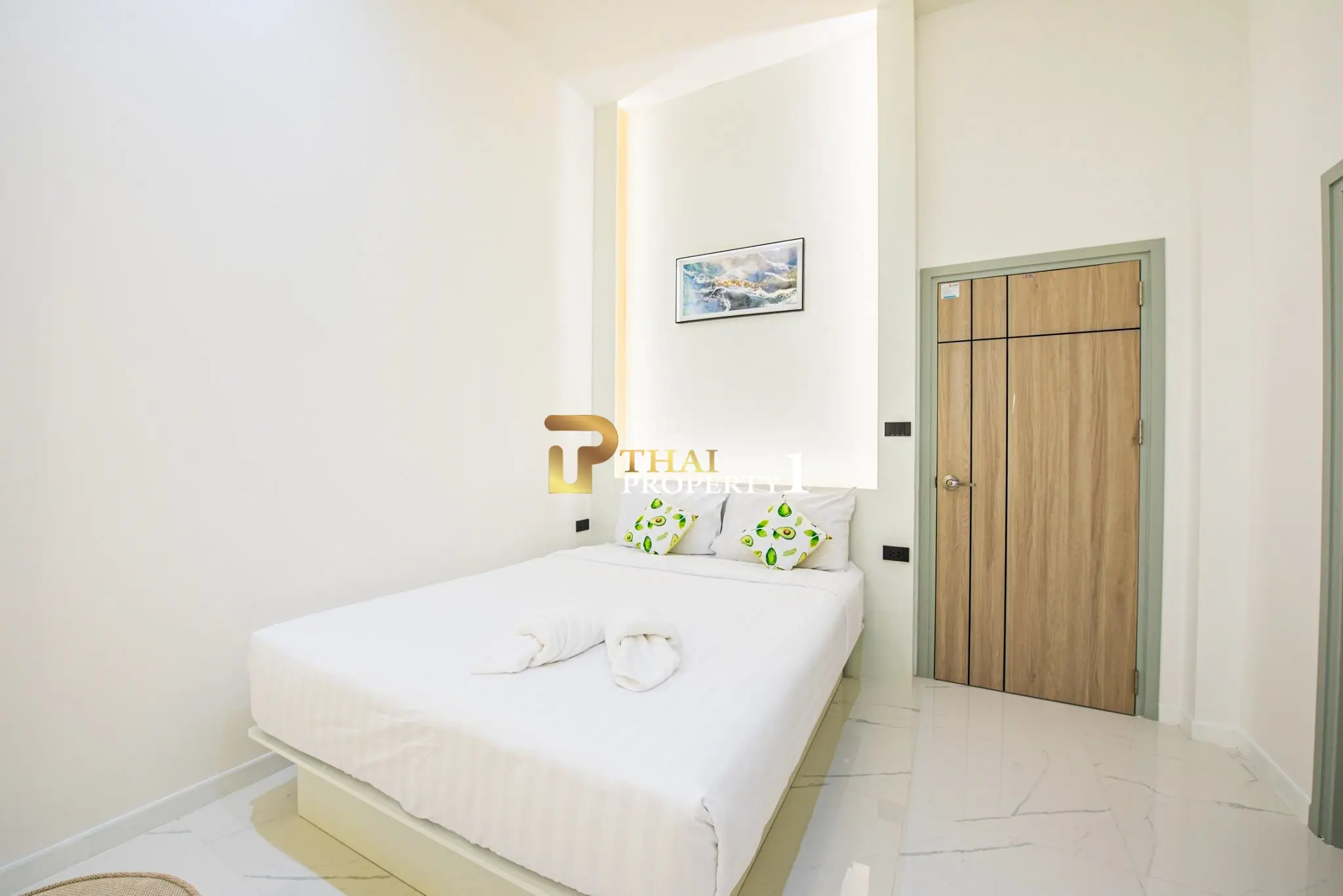Lys og romslig 3-roms, 3-bad enetasjes villa i Huai Yai, Pattaya