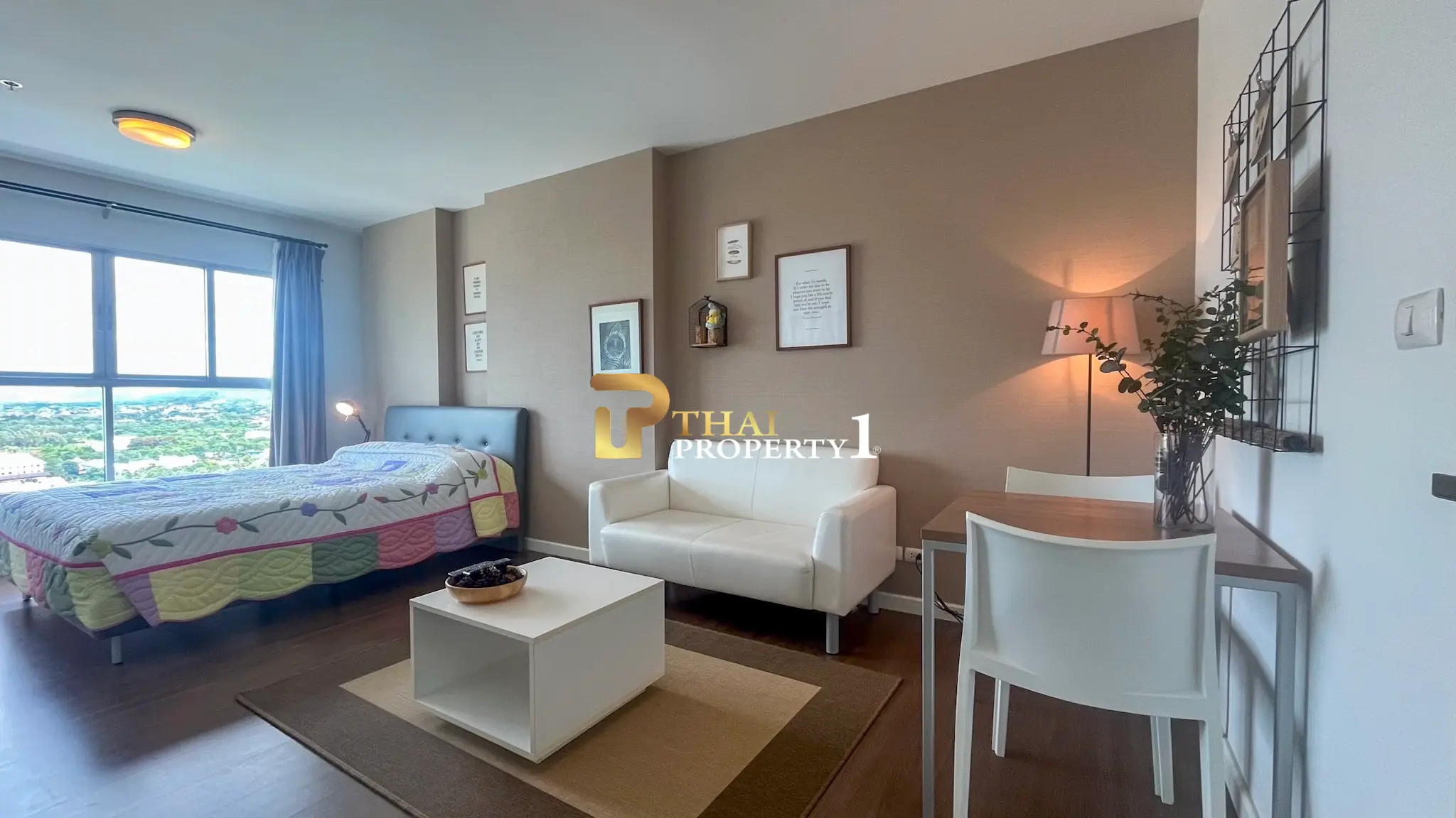 Studioleilighet i 20. etasje med fantastisk utsikt – Hua Hin, Baan Kiang Fah