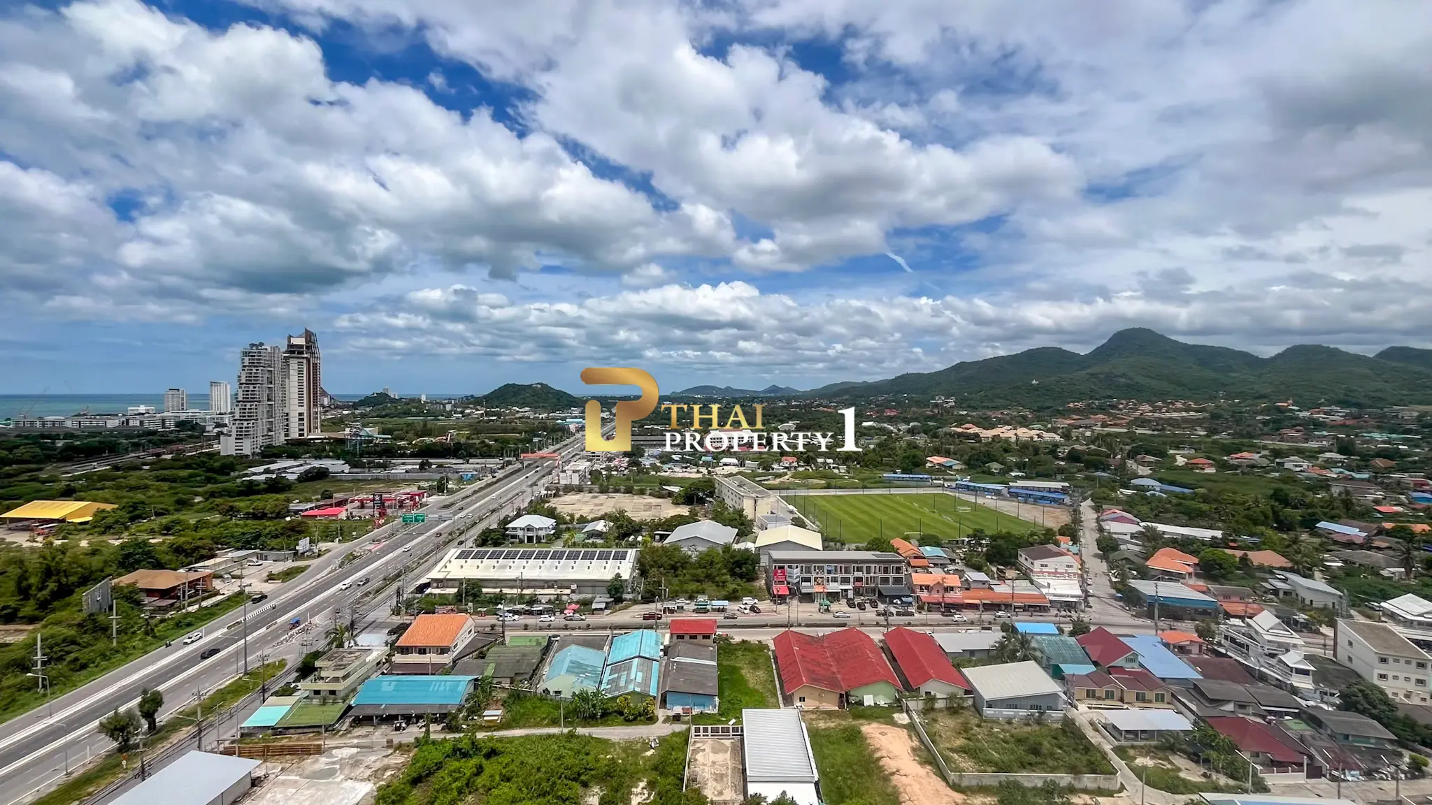 Studioleilighet i 20. etasje med fantastisk utsikt – Hua Hin, Baan Kiang Fah