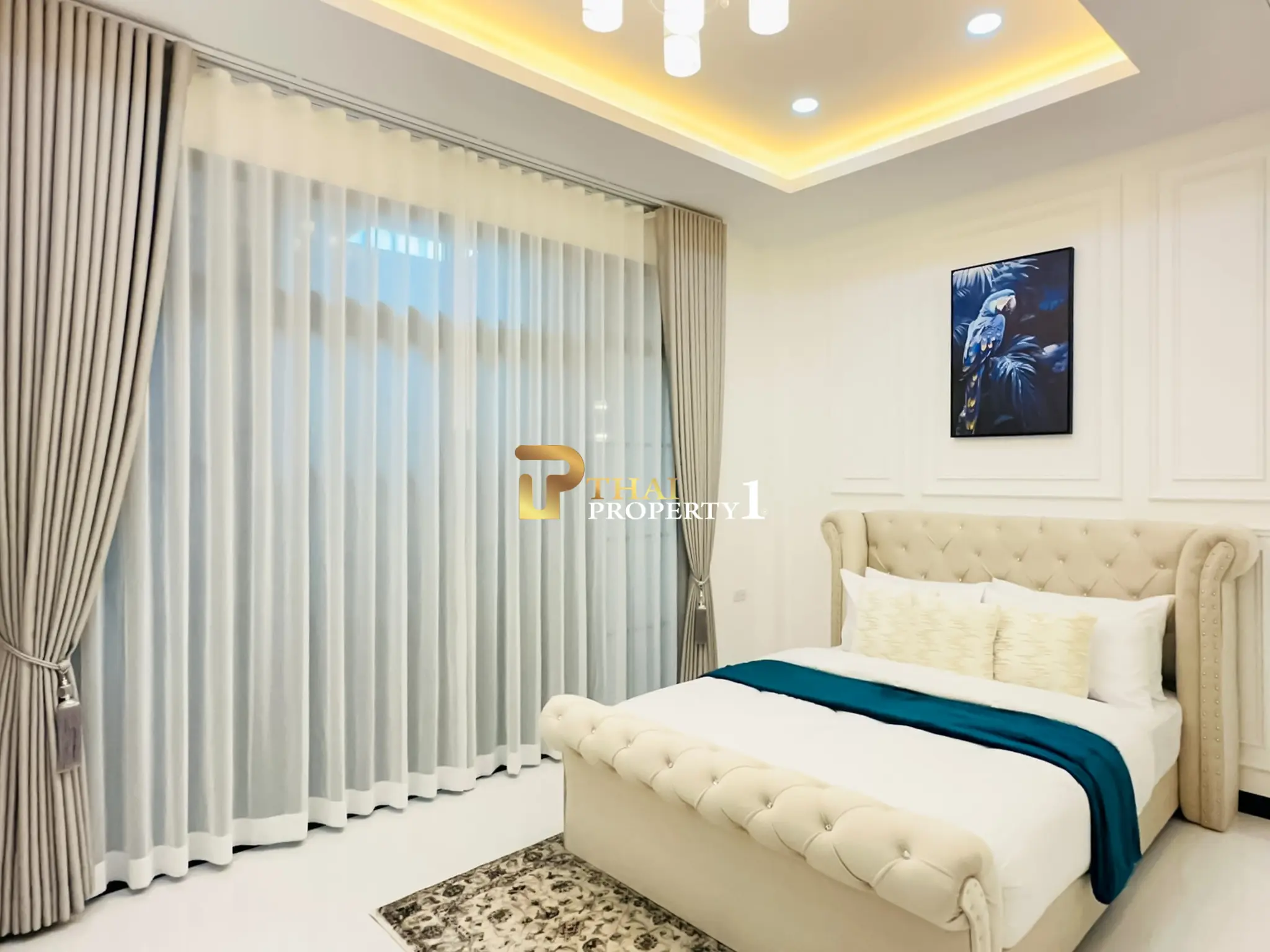 Newly Built 2-Story House Near Beach for Sale in Na Jomtien at TW Garden Hill