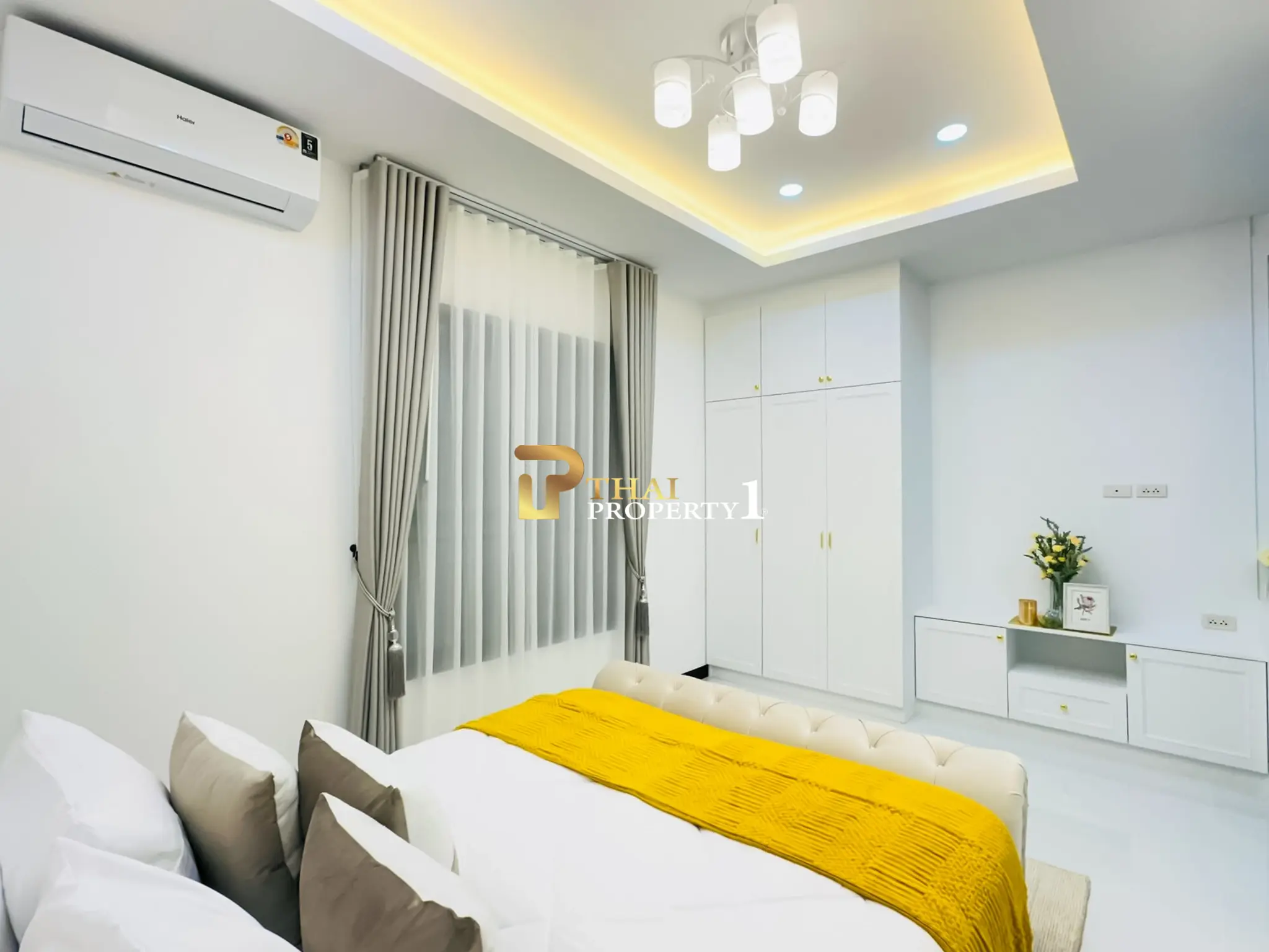 Newly Built 2-Story House Near Beach for Sale in Na Jomtien at TW Garden Hill