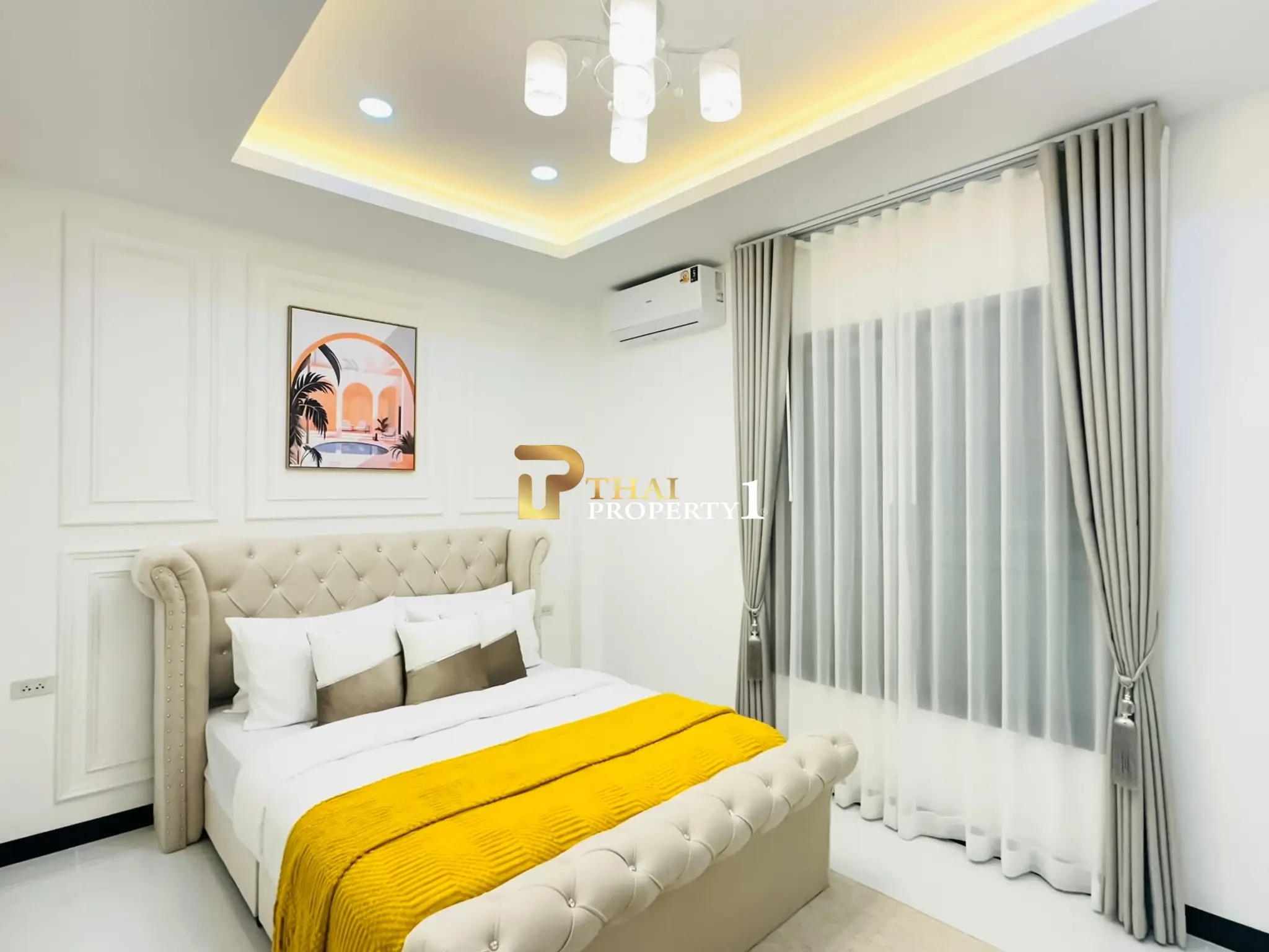 Newly Built 2-Story House Near Beach for Sale in Na Jomtien at TW Garden Hill