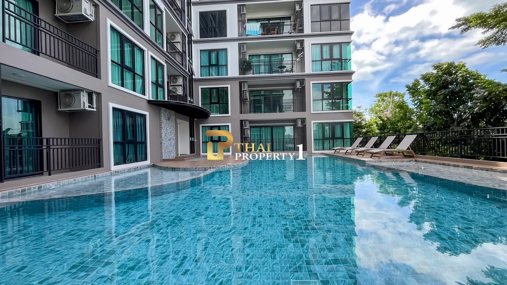 สตูดิโอนคอนโด 24 ตารางเมตร วิวเมือง- ซอยหัวหิน 94