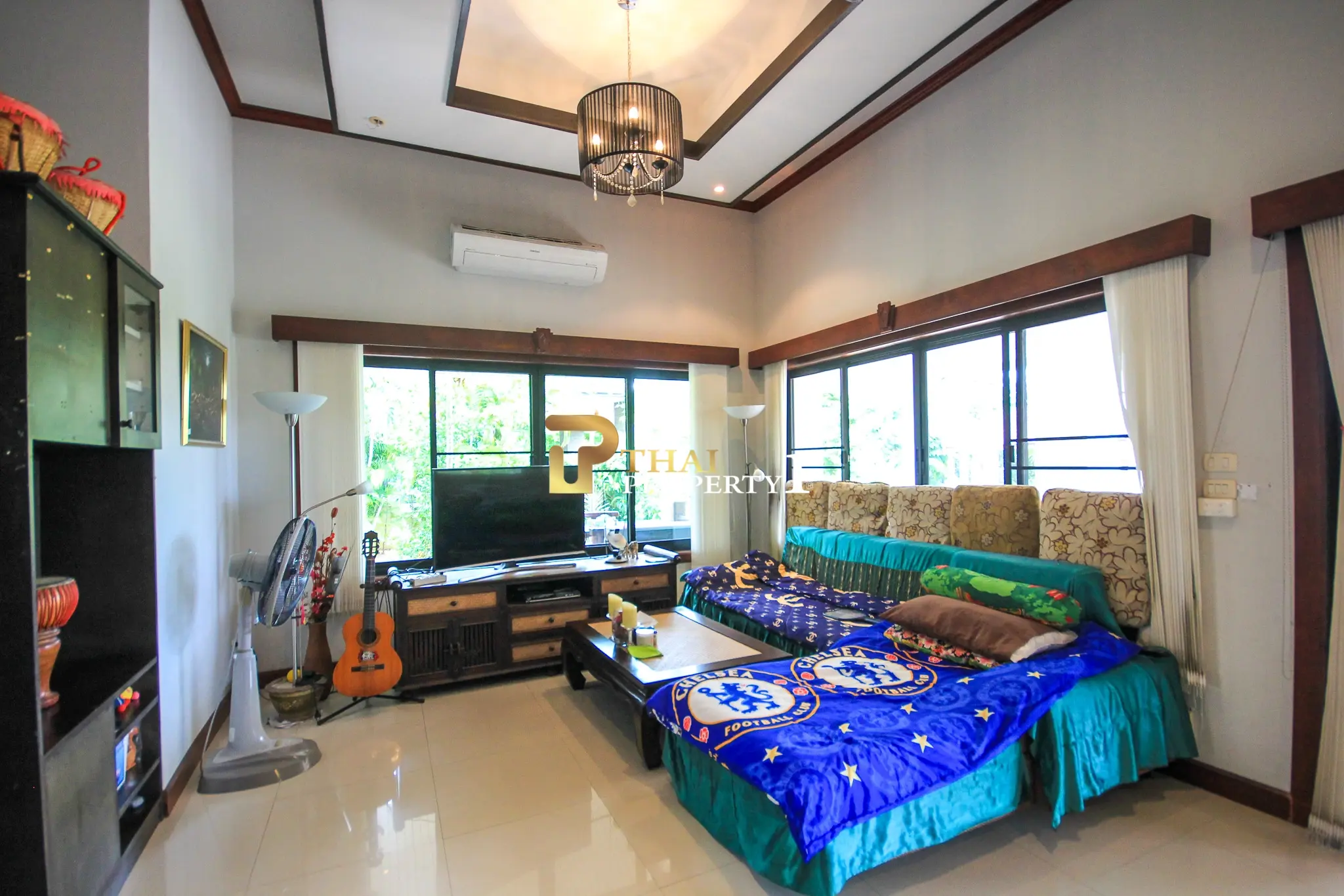 Koselig sentral familiebolig rett overfor fellesbassenget – Horizon Hua Hin, Soi 88