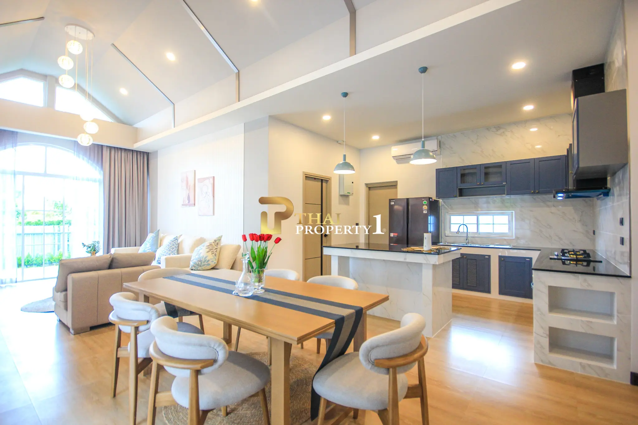 Newly Built 3-Bedroom Pool Villa for Sale in South Cha Am – The Valley One | 692.4 Sq.m. Plot | Freehold | No Fees