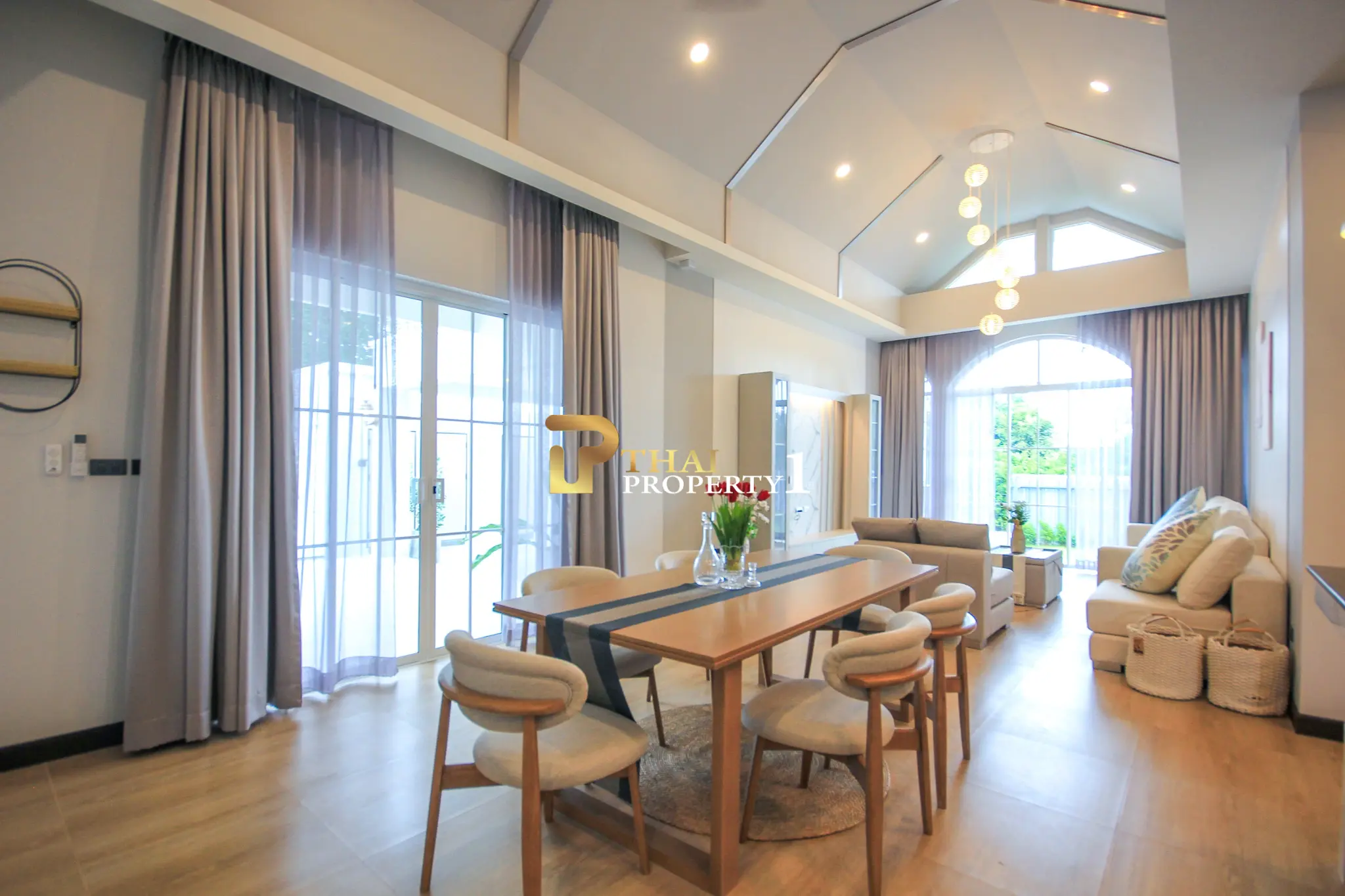 Newly Built 3-Bedroom Pool Villa for Sale in South Cha Am – The Valley One | 692.4 Sq.m. Plot | Freehold | No Fees