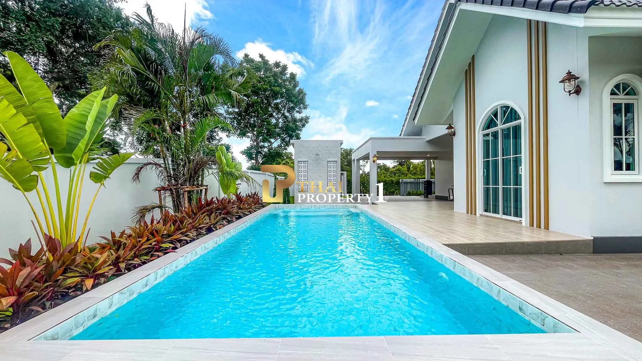 Newly Built 3-Bedroom Pool Villa for Sale in South Cha Am – The Valley One | 692.4 Sq.m. Plot | Freehold | No Fees
