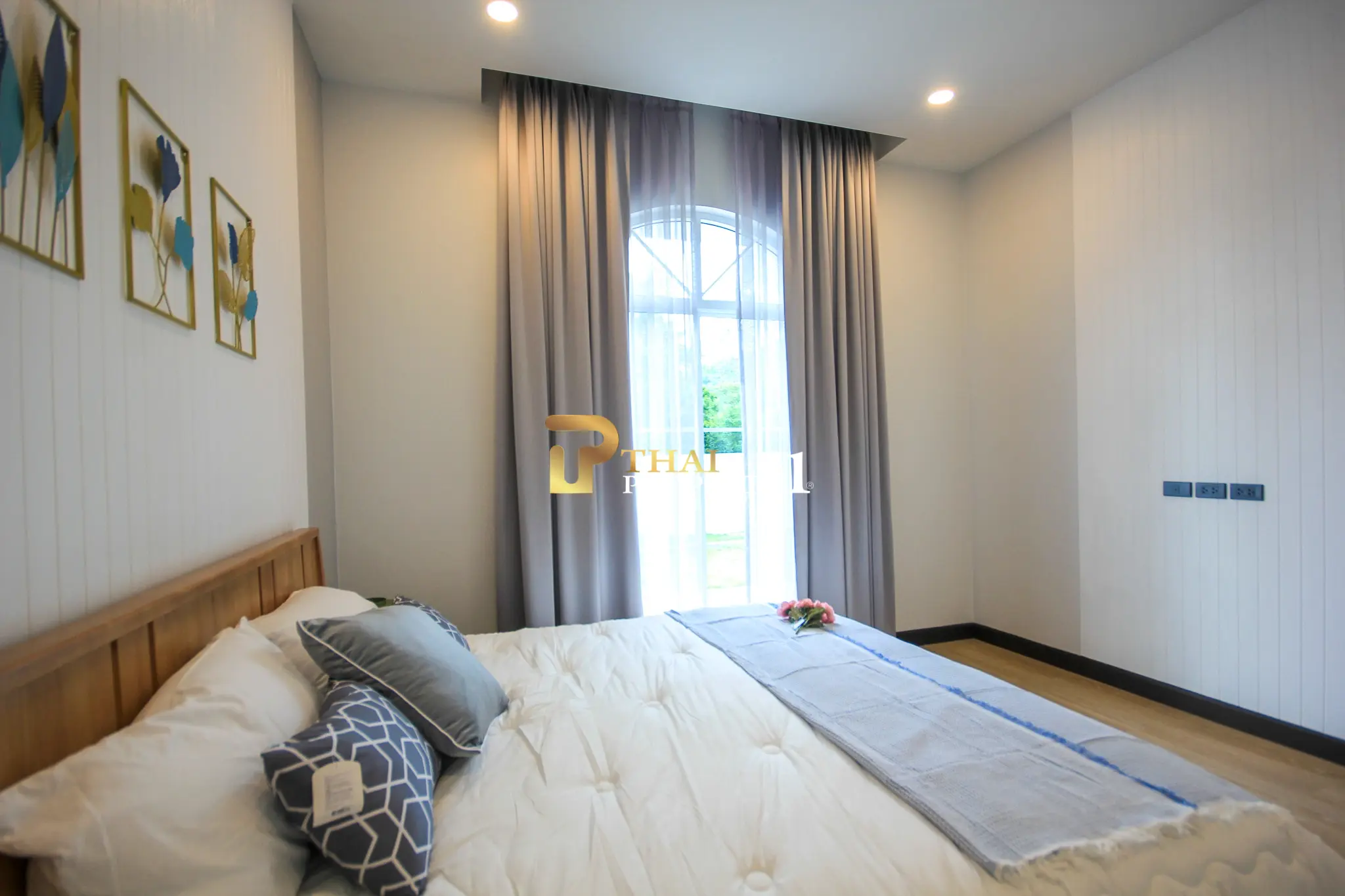 Newly Built 3-Bedroom Pool Villa for Sale in South Cha Am – The Valley One | 692.4 Sq.m. Plot | Freehold | No Fees