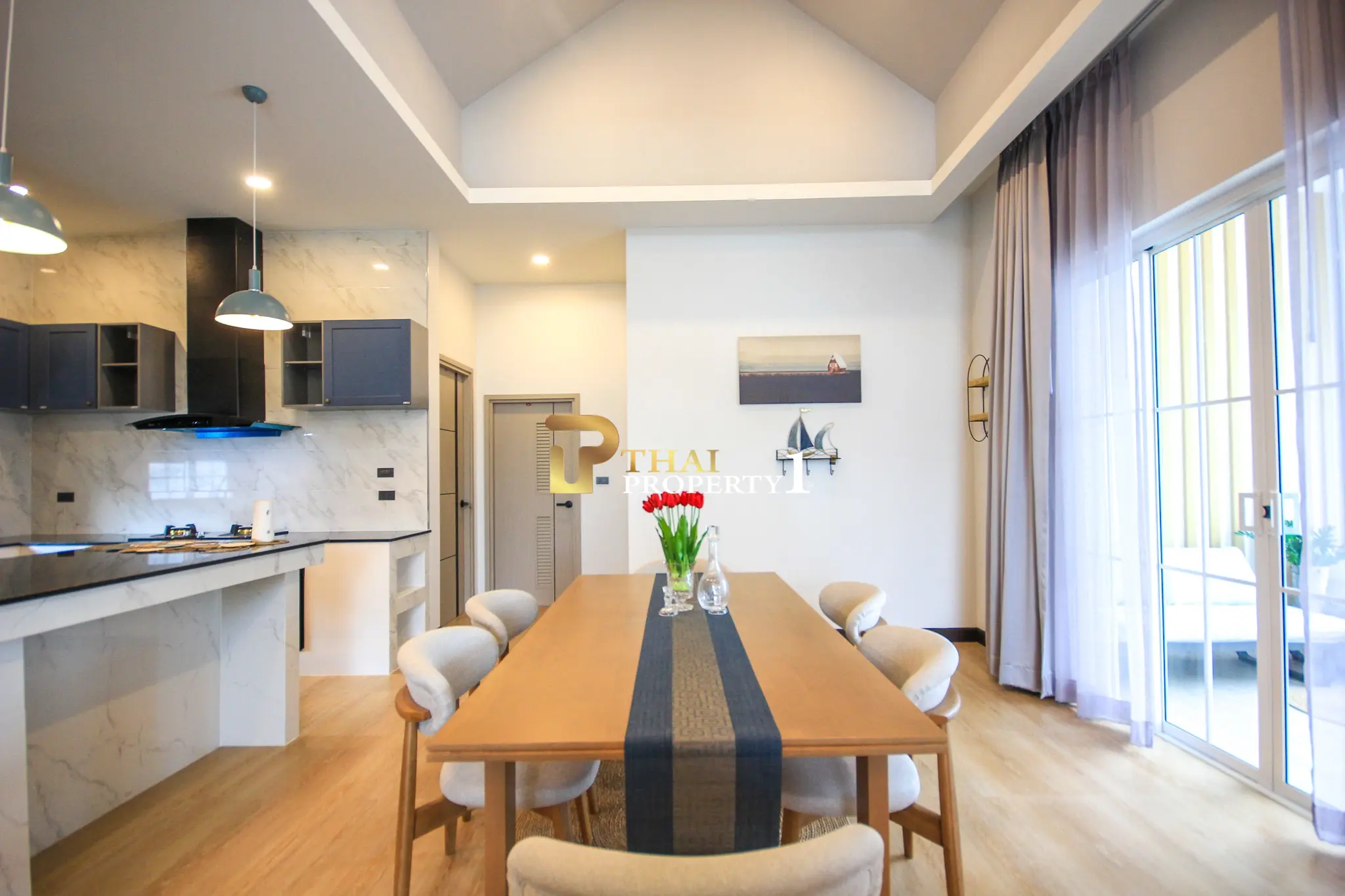 Newly Built 3-Bedroom Pool Villa for Sale in South Cha Am – The Valley One | 692.4 Sq.m. Plot | Freehold | No Fees