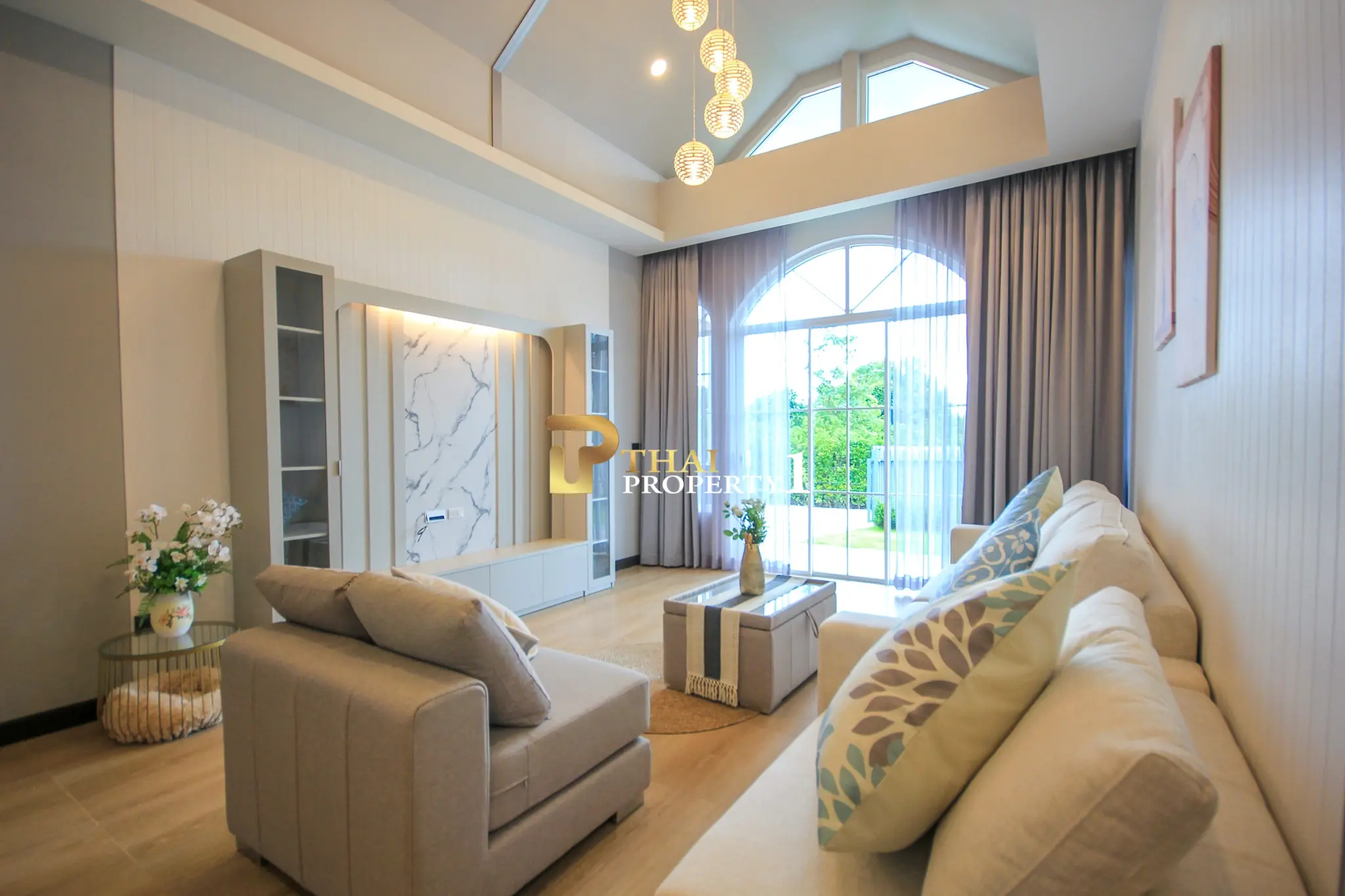 Newly Built 3-Bedroom Pool Villa for Sale in South Cha Am – The Valley One | 692.4 Sq.m. Plot | Freehold | No Fees