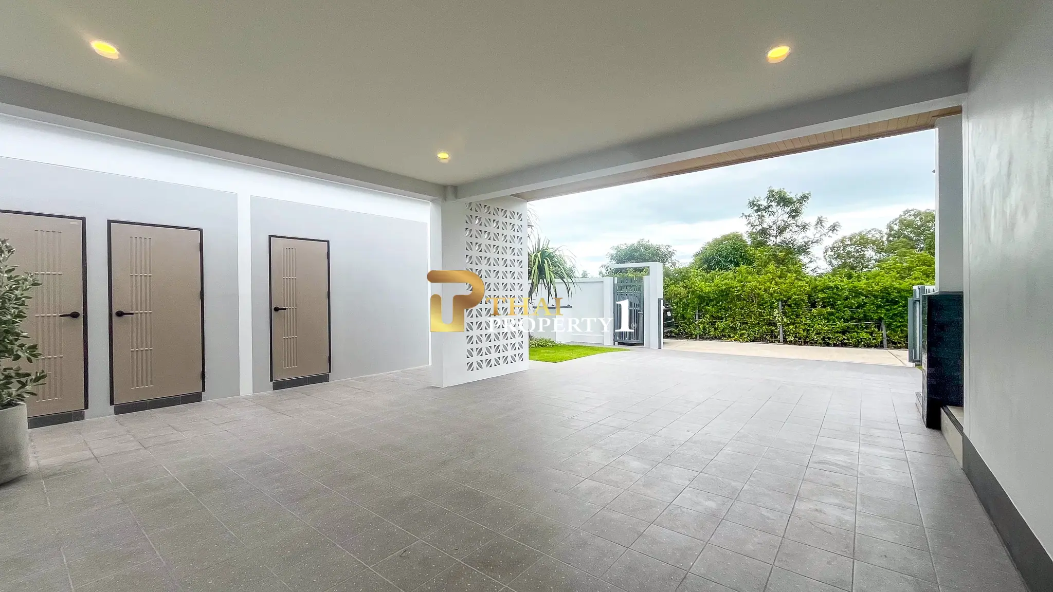 Newly Built 3-Bedroom Pool Villa for Sale in South Cha Am – The Valley One | 692.4 Sq.m. Plot | Freehold | No Fees