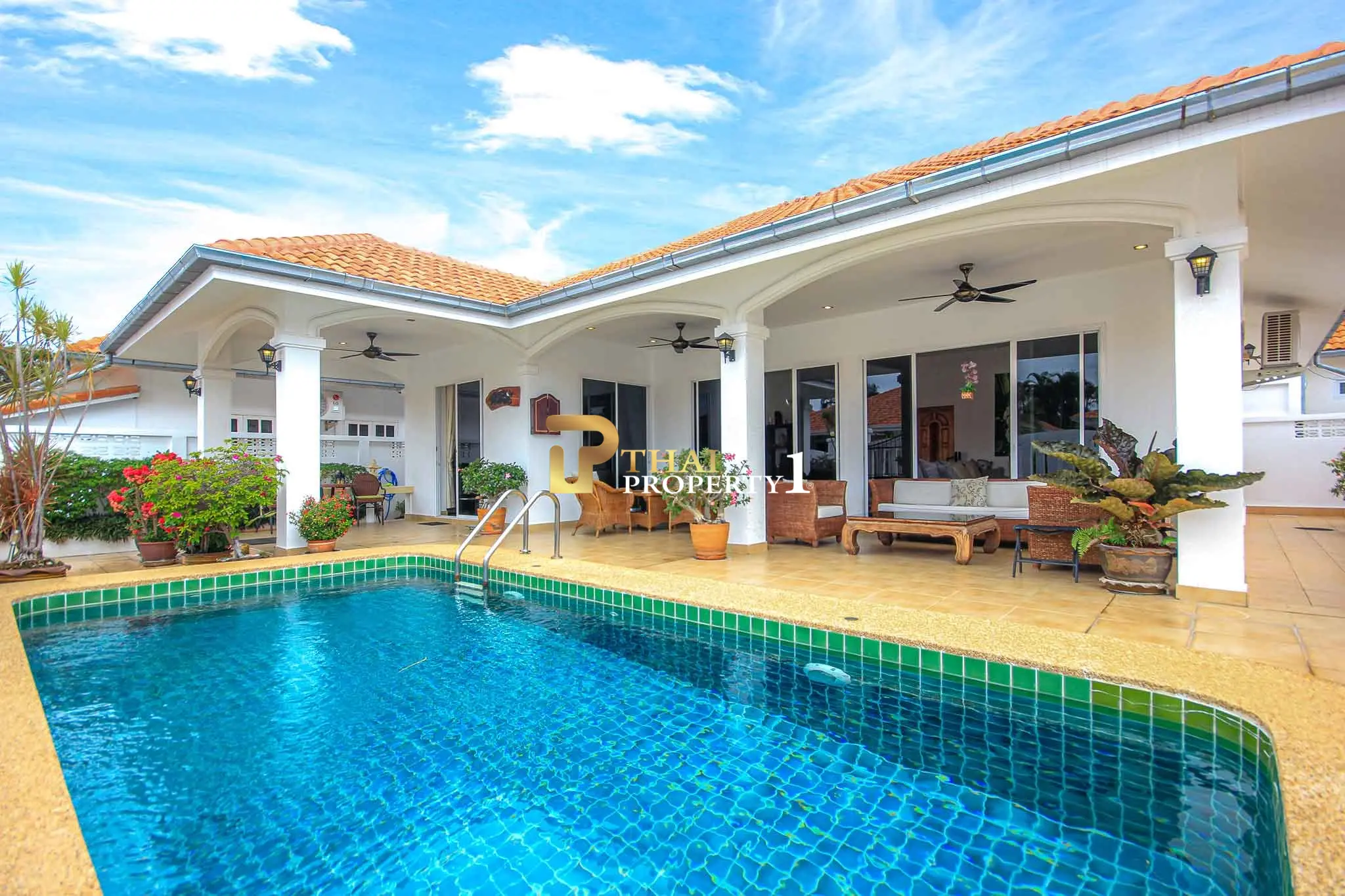 Fully Furnished 3-Bedroom Pool Villa for Sale in Hua Hin Soi 94 - Norway Garden