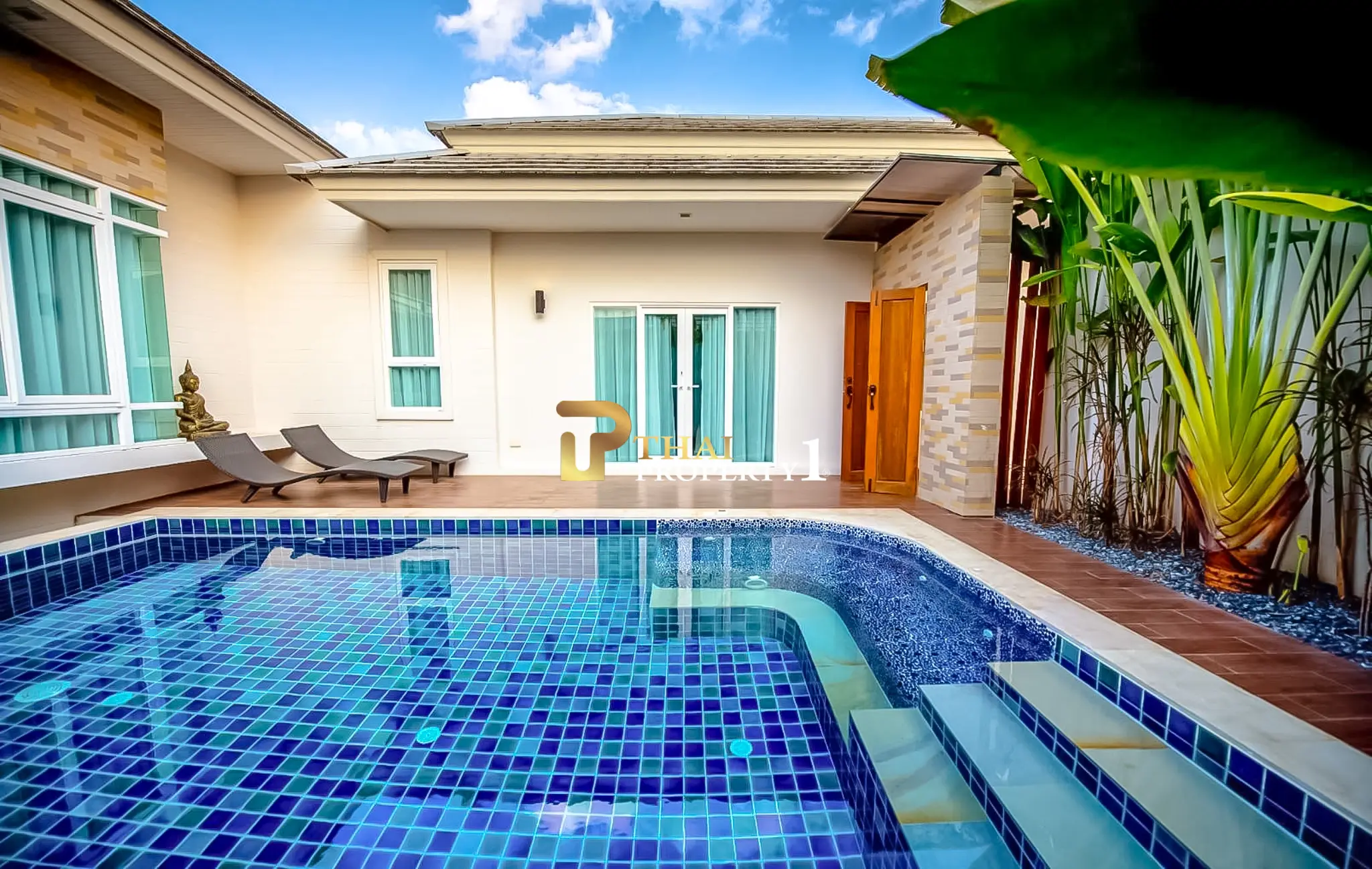 4.99 M Bangsaray Pool Villa 2-Bedroom Near Bangsaray Beach