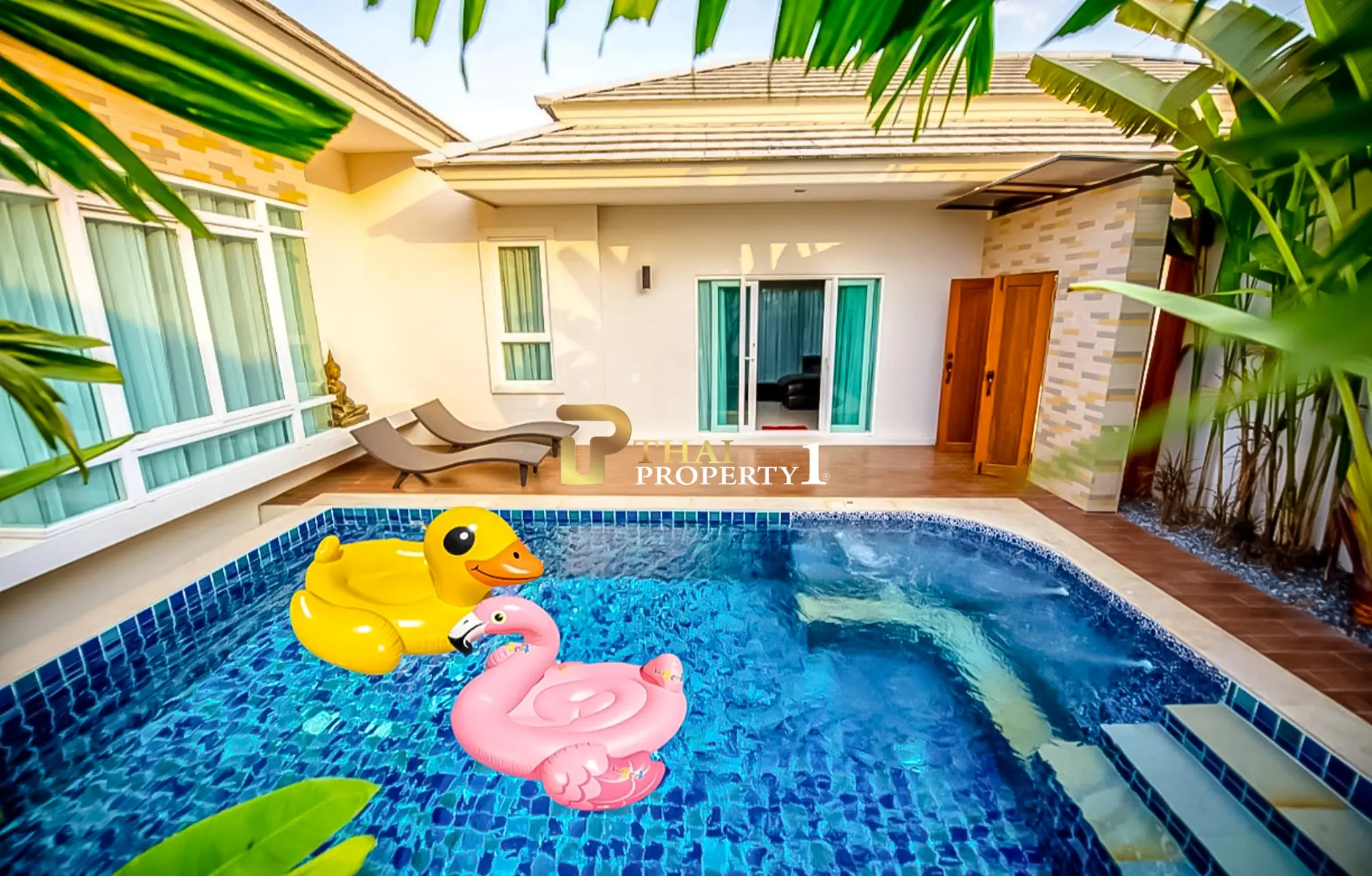 4.99 M Bangsaray Pool Villa 2-Bedroom Near Bangsaray Beach