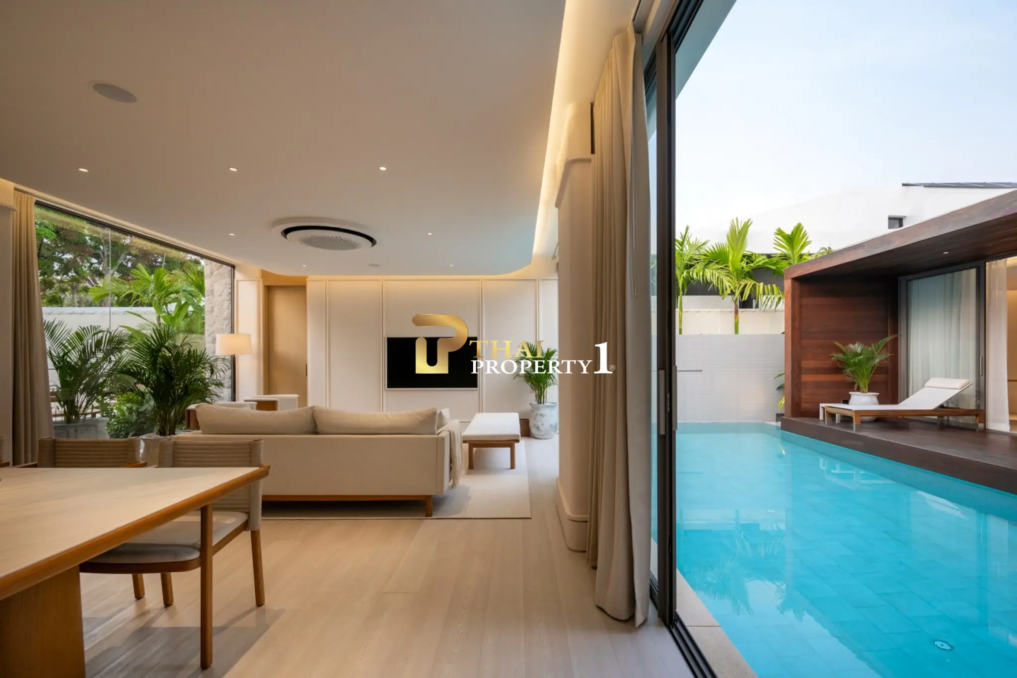 Investment Luxury Pool Villa in Na jomtien Pattaya at Mövenpick 5-Star Beach Access