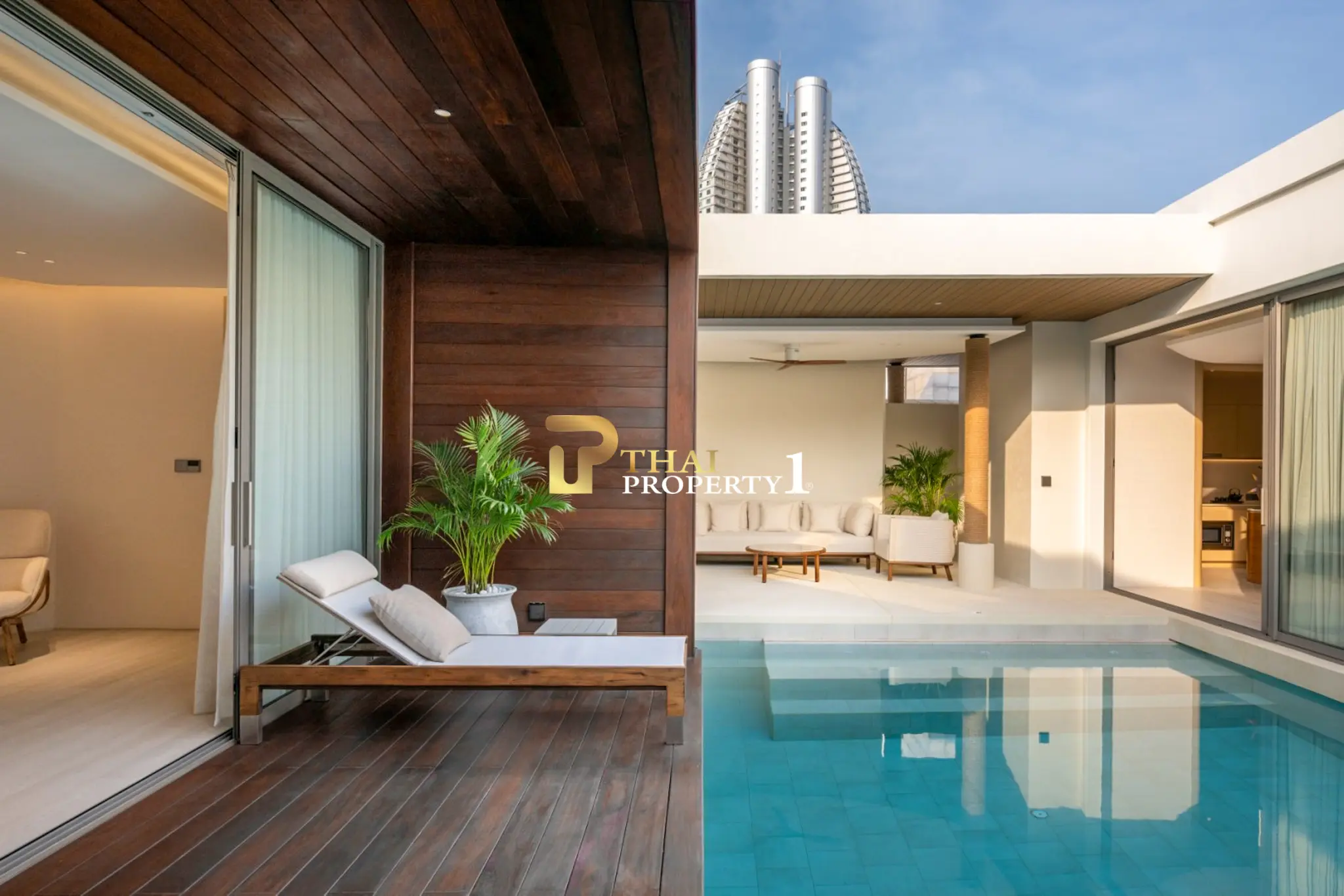 Investment Luxury Pool Villa in Na jomtien Pattaya at Mövenpick 5-Star Beach Access