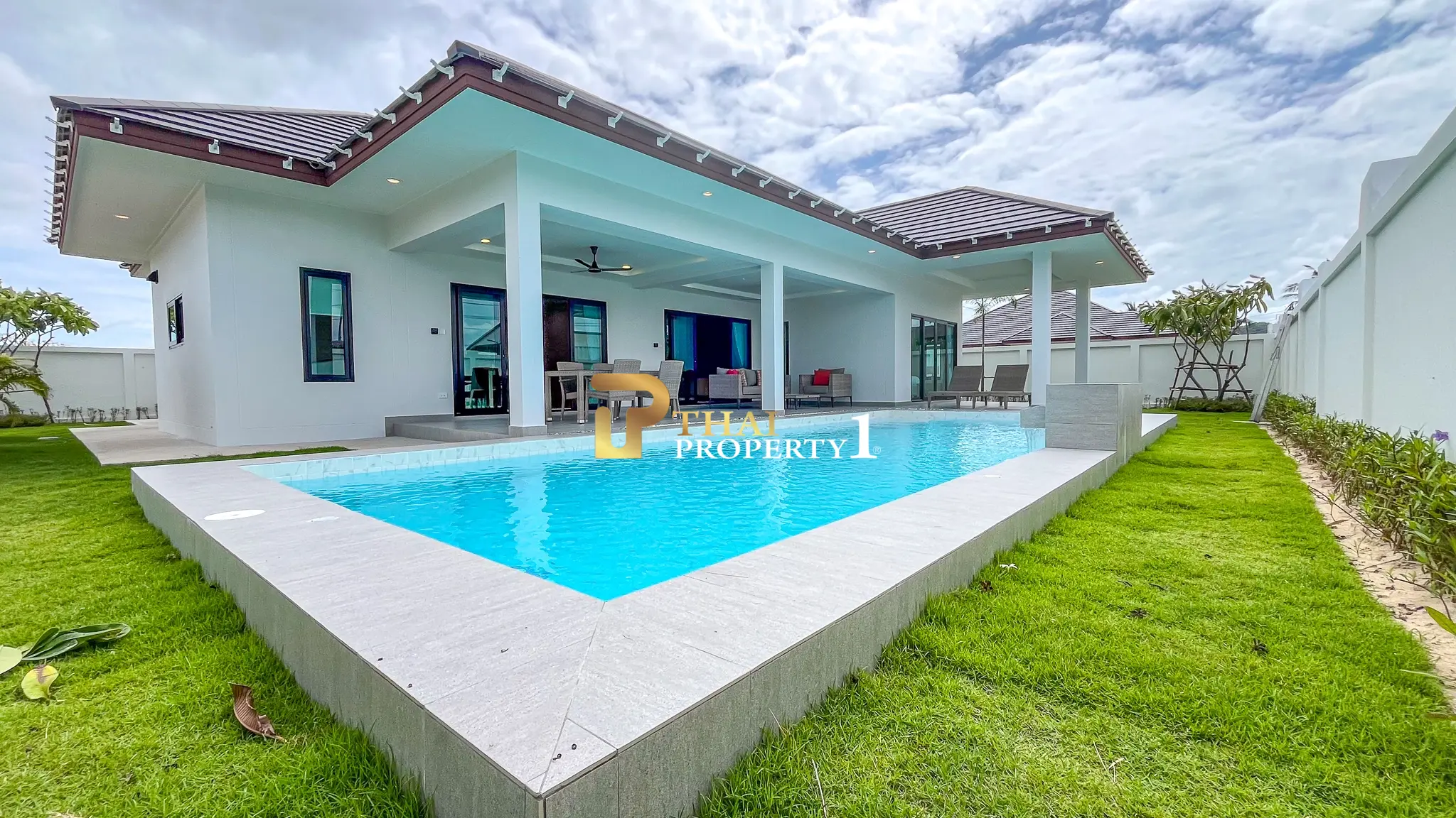 New Exquisite 3 Bed Pool Villa Development Close To Town - Hua Hin Soi 112 