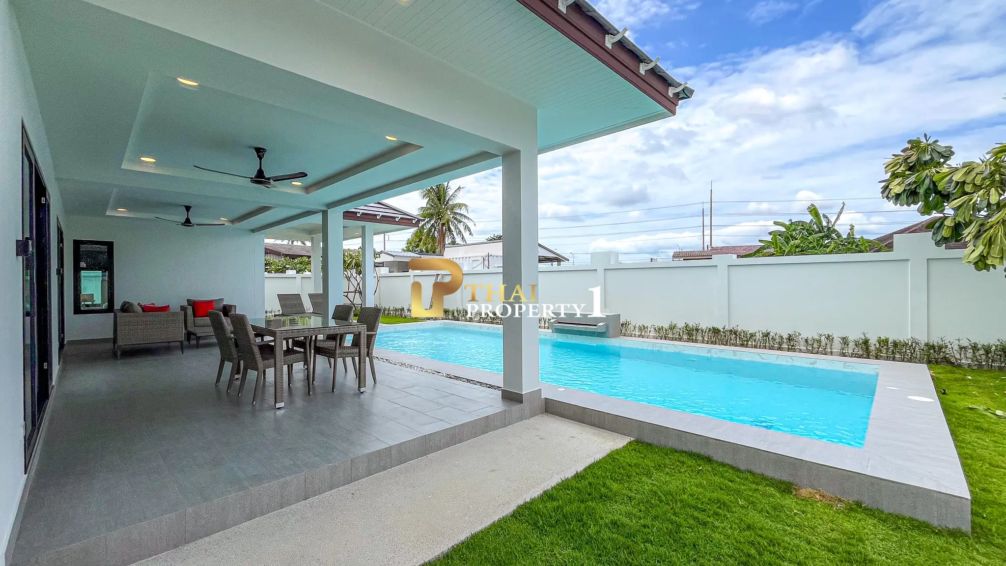 New Exquisite 3 Bed Pool Villa Development Close To Town - Hua Hin Soi 112 