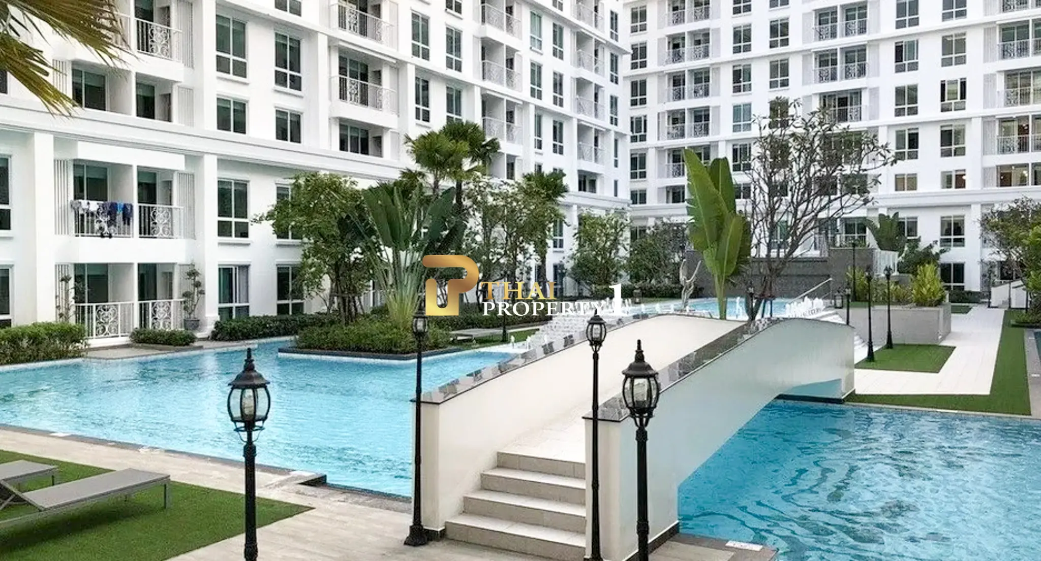 Modern 1-Bedroom Pool View Condo for Sale in Jomtien - The Orient Resort & Spa