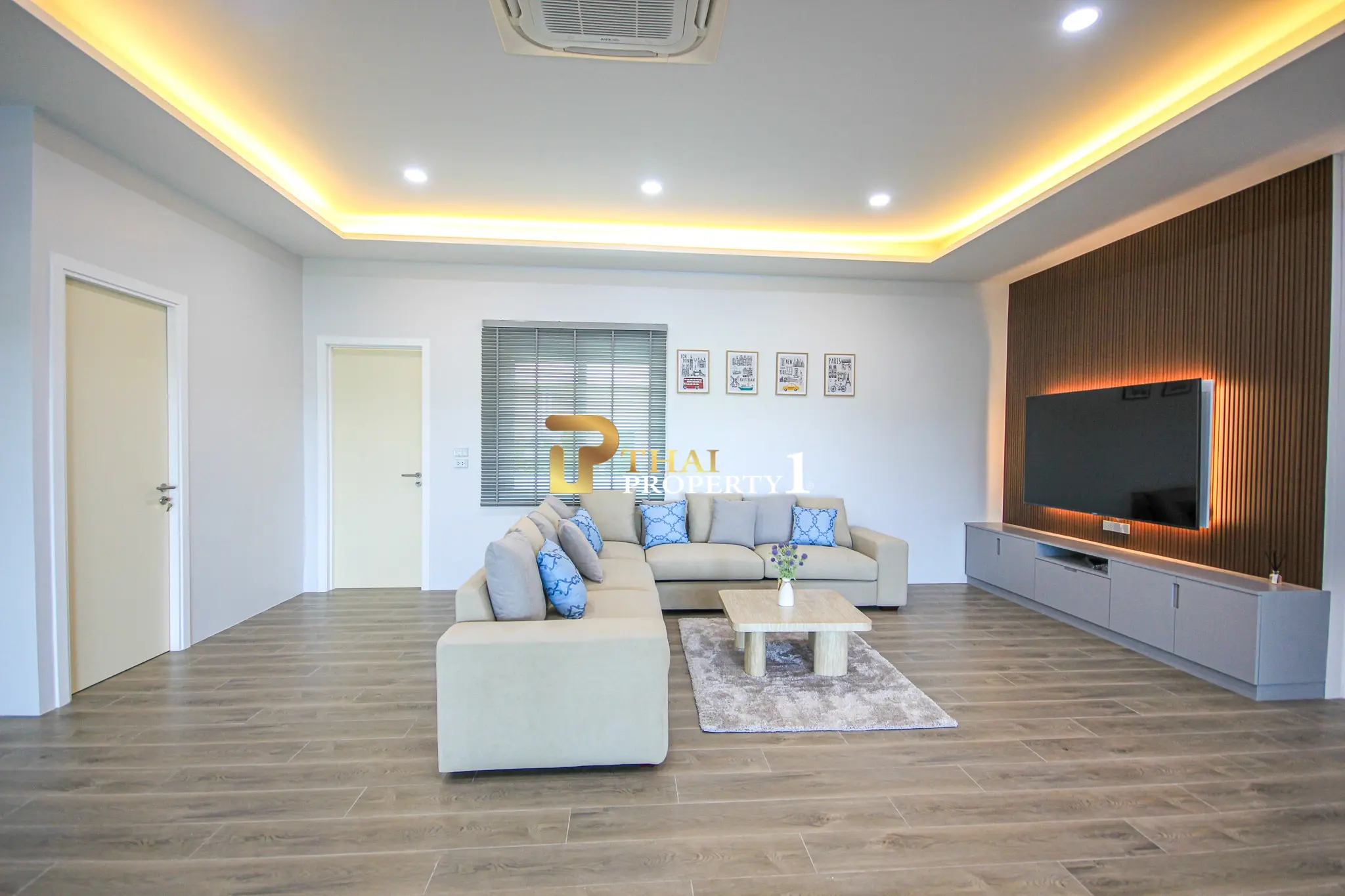 Fullt møblert 3- soveroms villa med basseng i Dusita Lakeside Village, Hua Hin – Eierform: Freehold