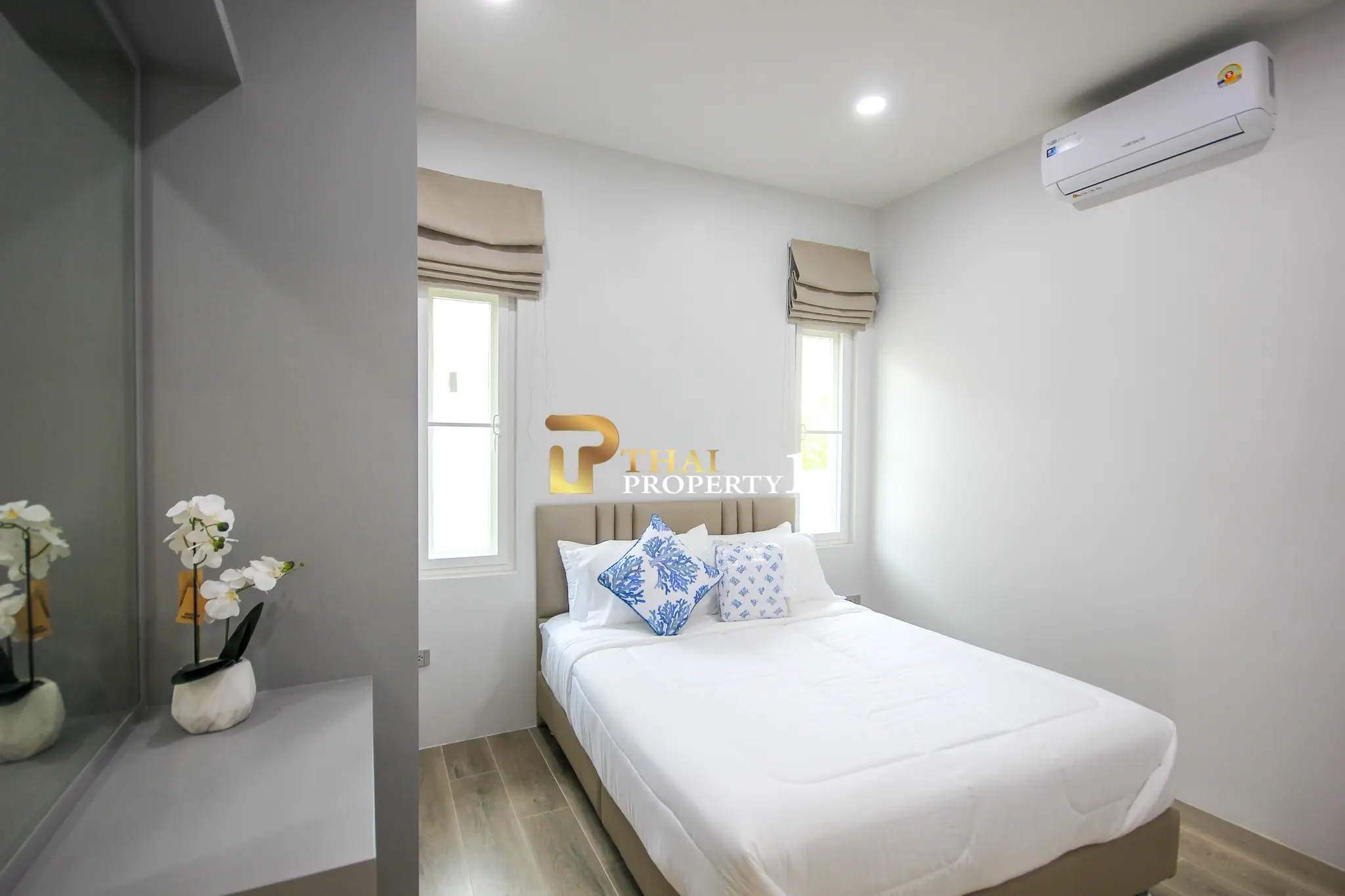 Fullt møblert 3- soveroms villa med basseng i Dusita Lakeside Village, Hua Hin – Eierform: Freehold