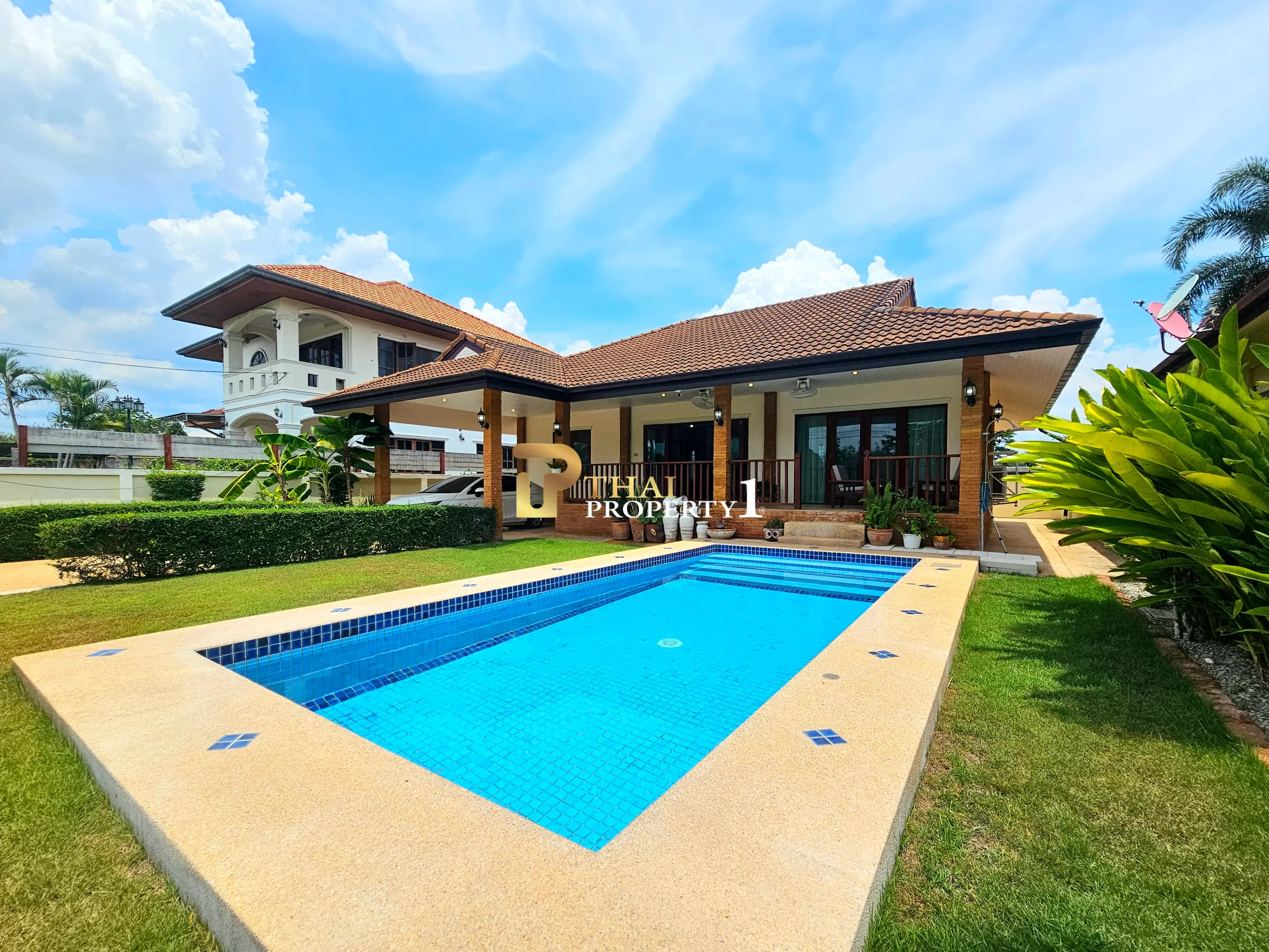  Private Pool Villa for Sale in Hua Hin Soi 70 – Spacious 3 Bedroom Family Home