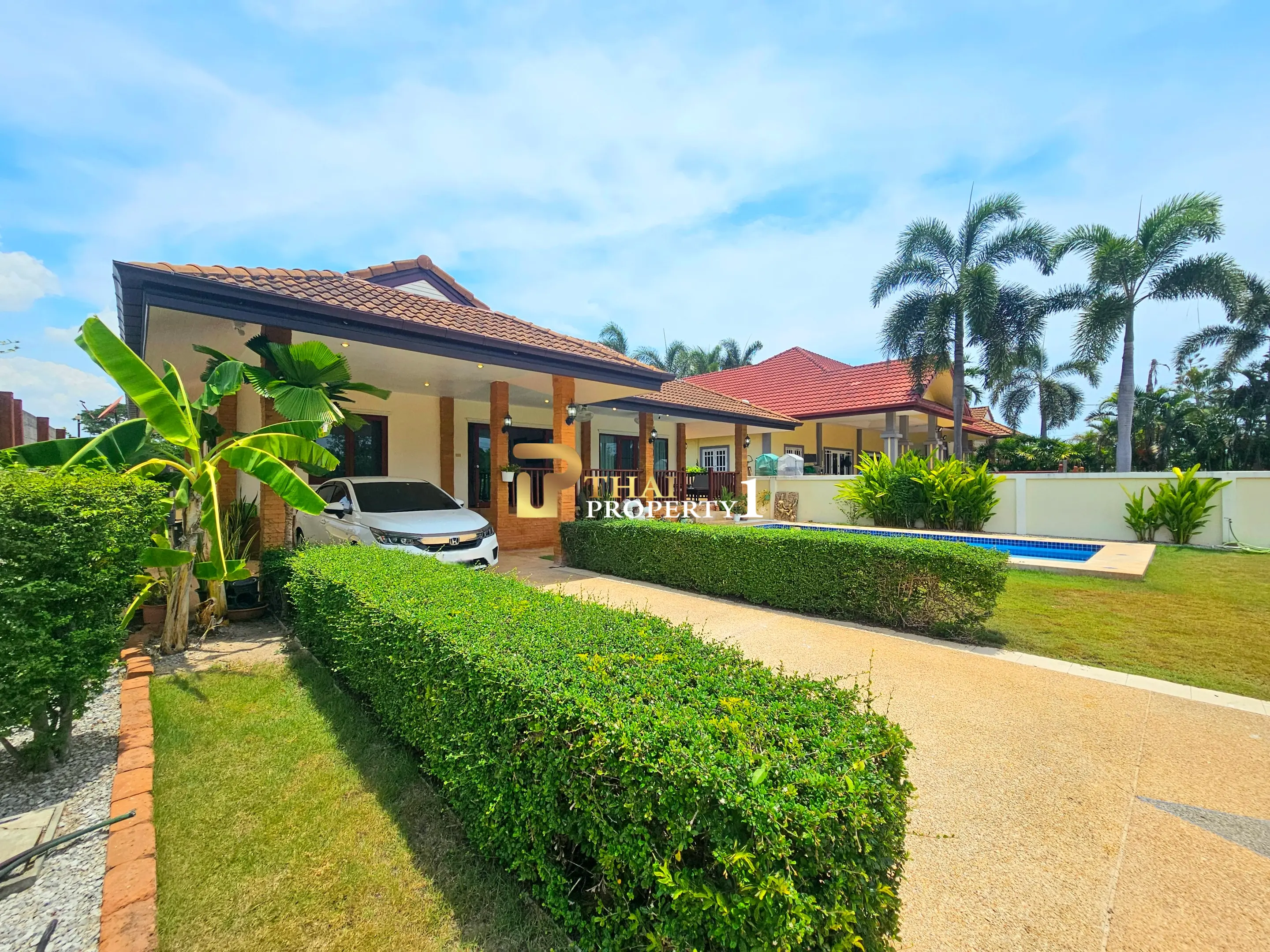  Private Pool Villa for Sale in Hua Hin Soi 70 – Spacious 3 Bedroom Family Home
