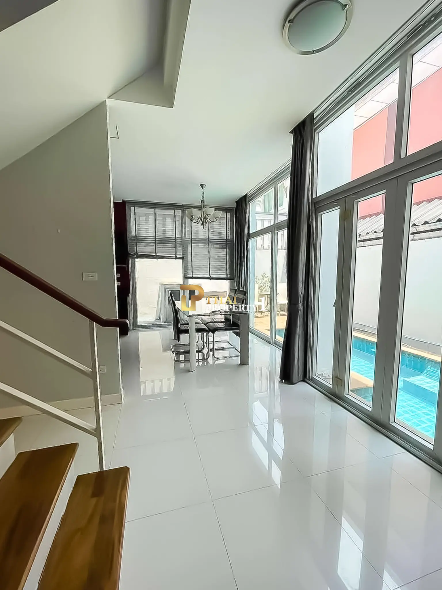 Corner 2-Bedroom Townhouse with Private Pool for Sale in Khao Talo Pattaya