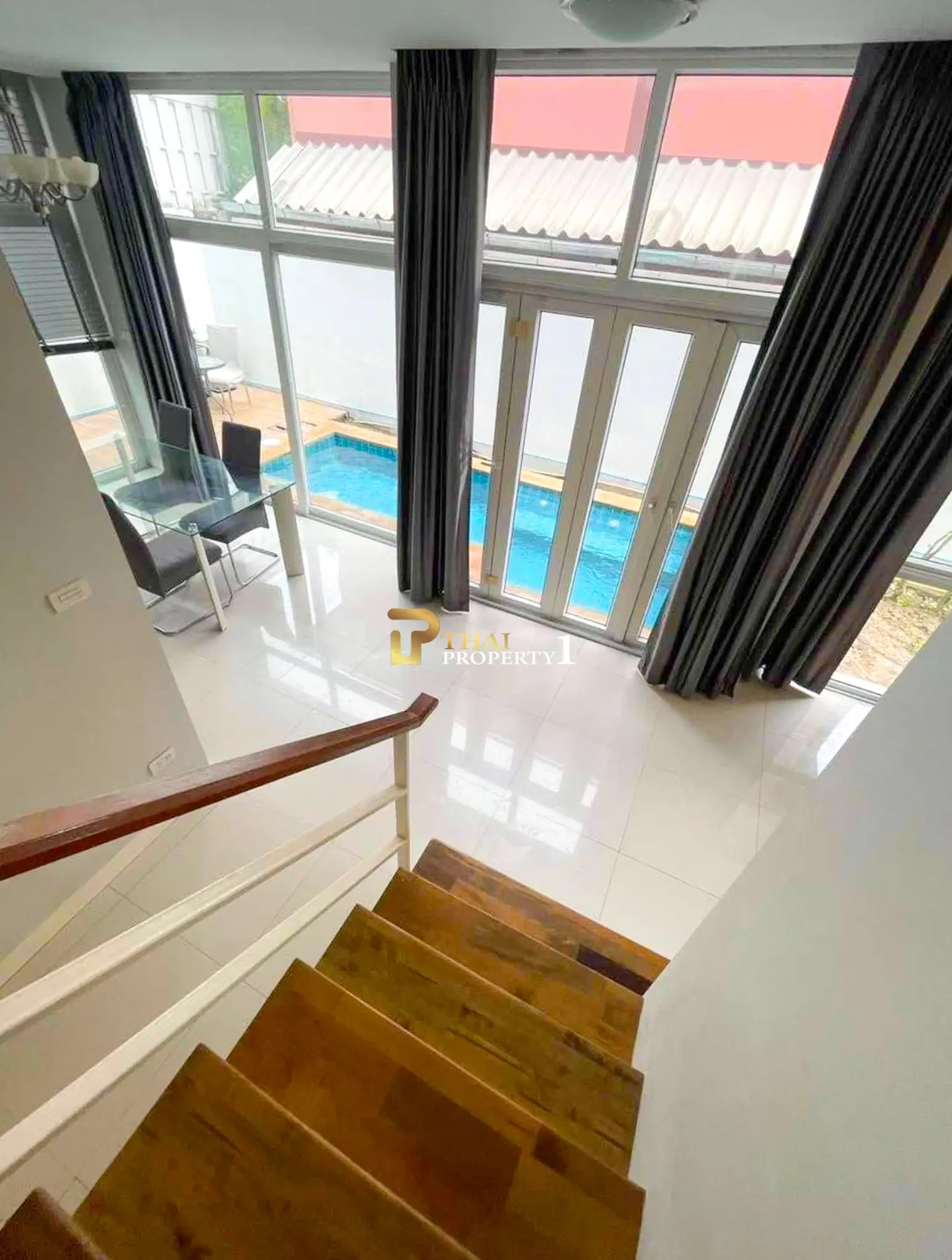 Corner 2-Bedroom Townhouse with Private Pool for Sale in Khao Talo Pattaya