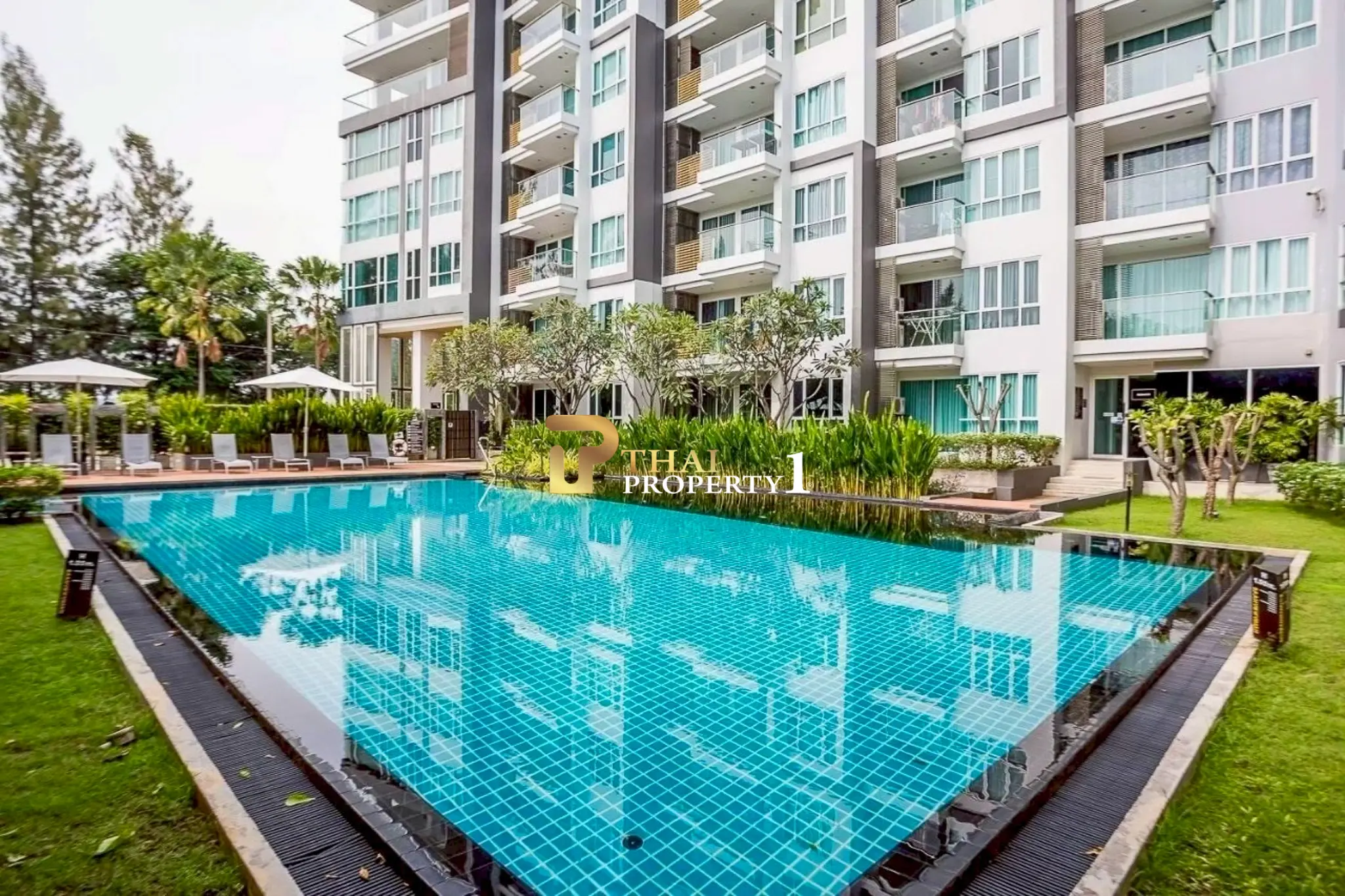 คอนโด 1 ห้องนอน ขายที่บ้านวิววิมาน หัวหิน – ชั้นบนสุด | โควต้าชาวต่างชาติ