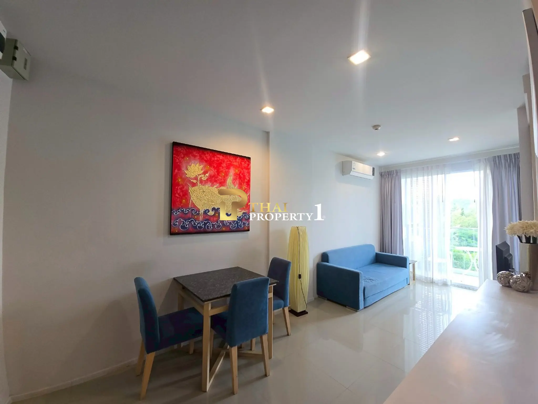 คอนโด 1 ห้องนอน ขายที่บ้านวิววิมาน หัวหิน – ชั้นบนสุด | โควต้าชาวต่างชาติ