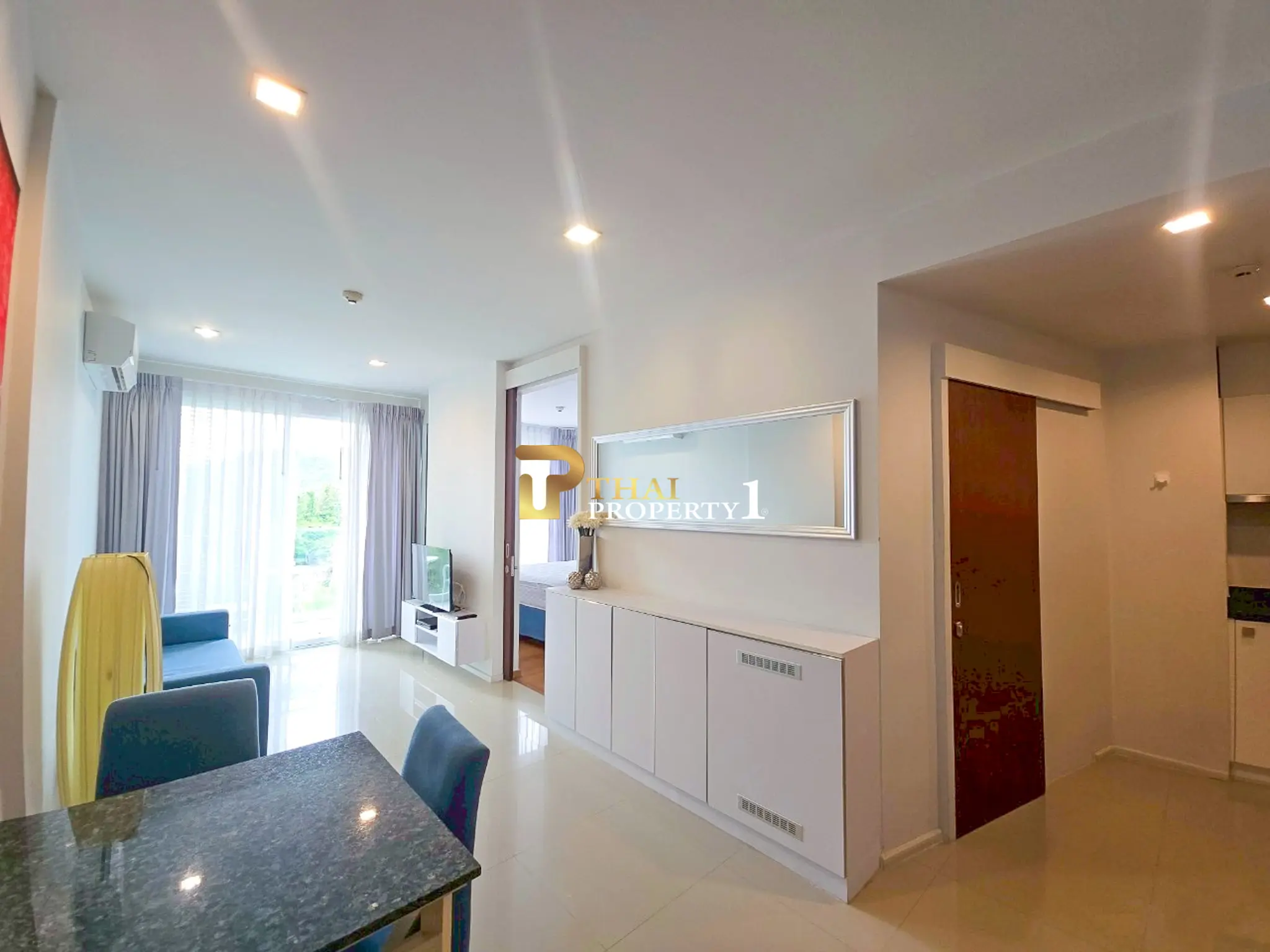 คอนโด 1 ห้องนอน ขายที่บ้านวิววิมาน หัวหิน – ชั้นบนสุด | โควต้าชาวต่างชาติ
