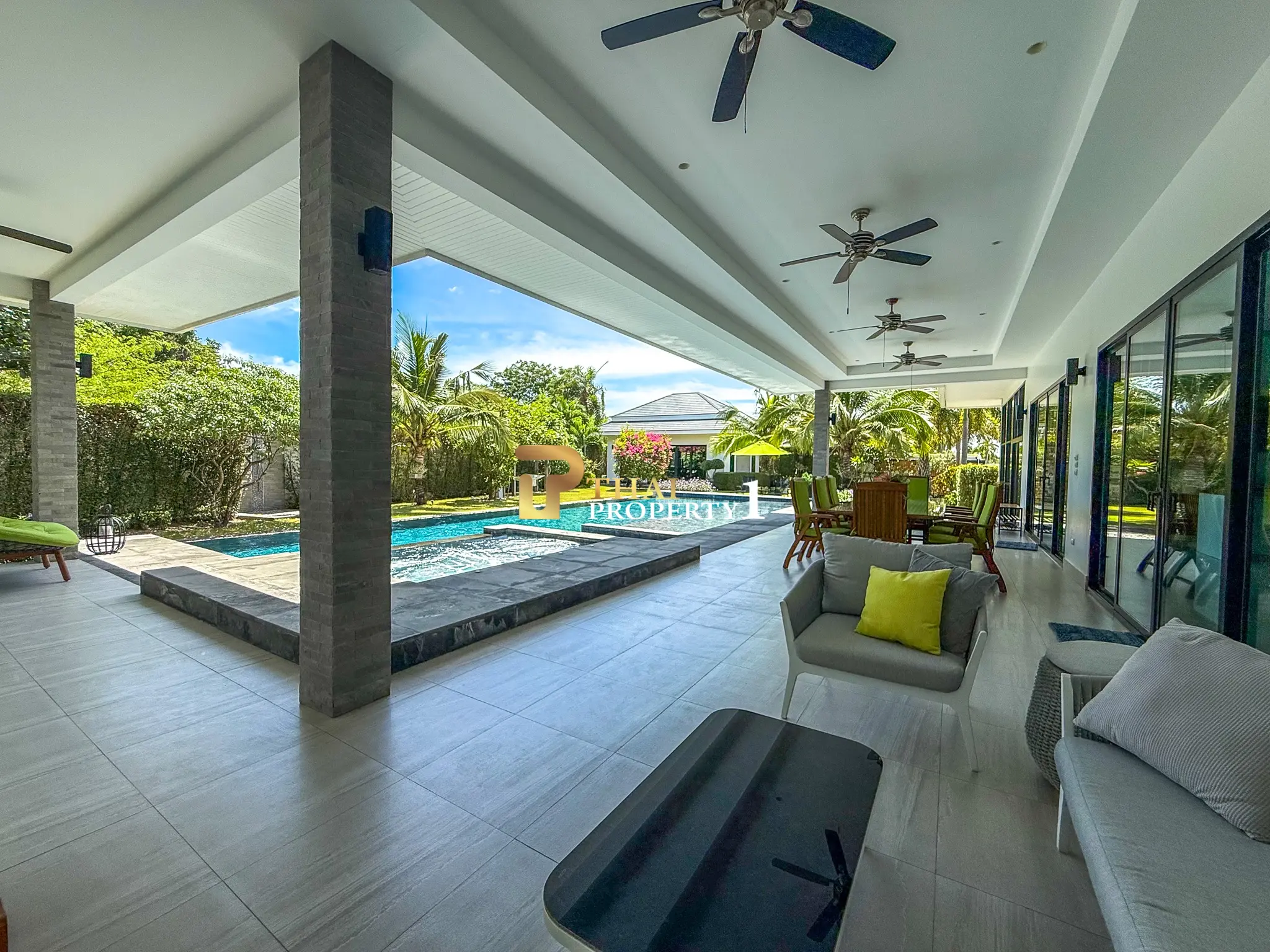 Beautifully 4 Bedroom Corner Plot Pool Villa For Sale - Hua Hin/Cha Am The Clouds 1