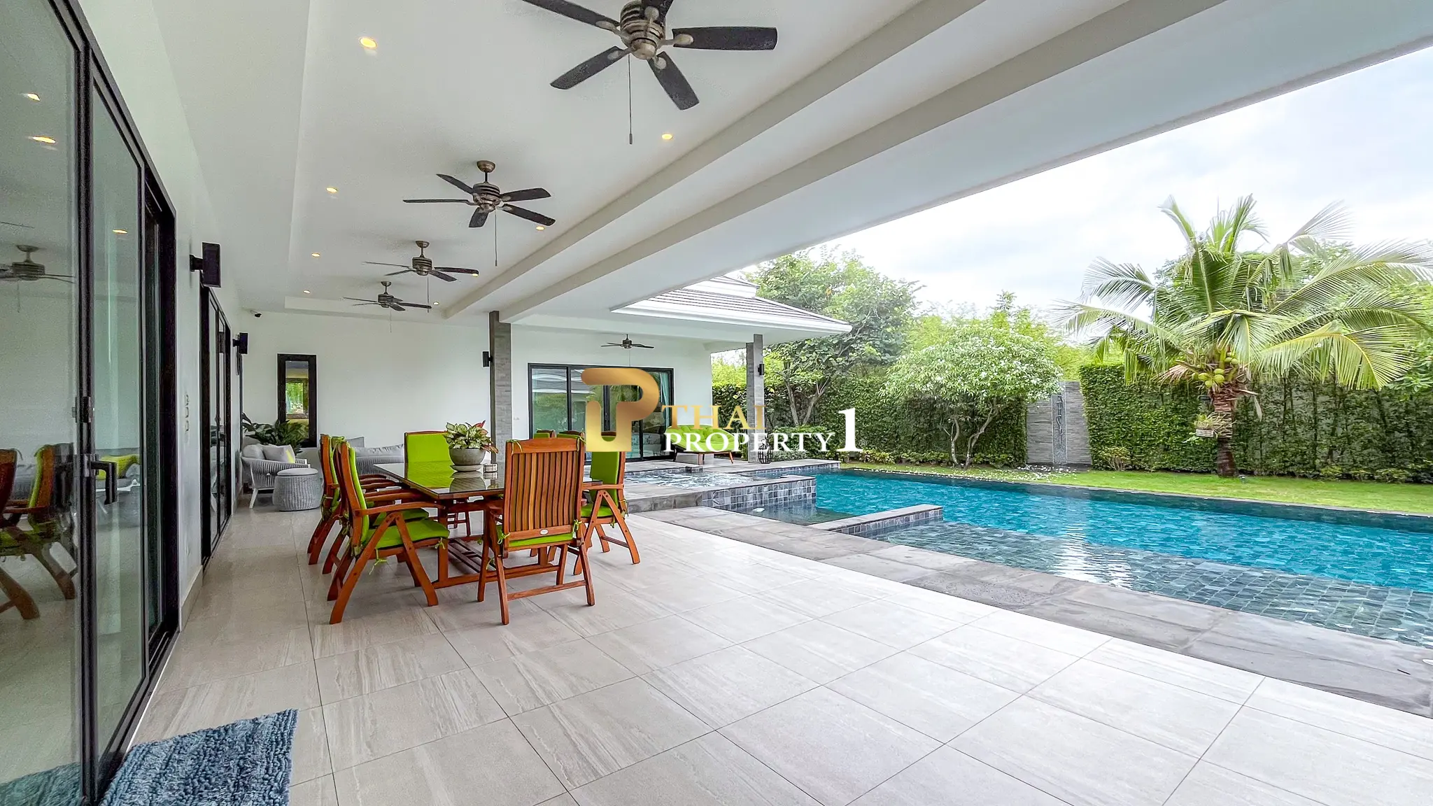 Beautifully 4 Bedroom Corner Plot Pool Villa For Sale - Hua Hin/Cha Am The Clouds 1