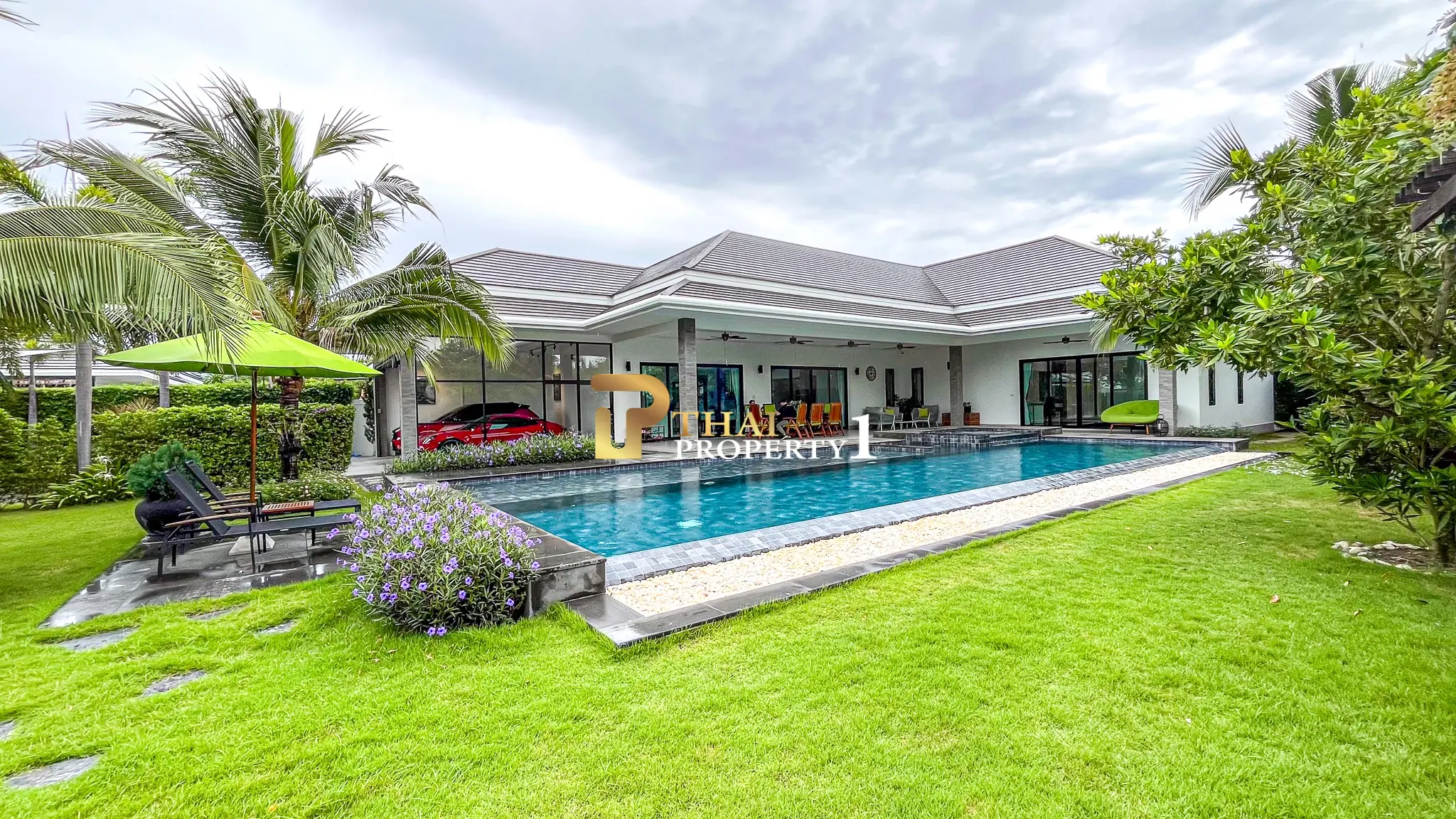Beautifully 4 Bedroom Corner Plot Pool Villa For Sale - Hua Hin/Cha Am The Clouds 1