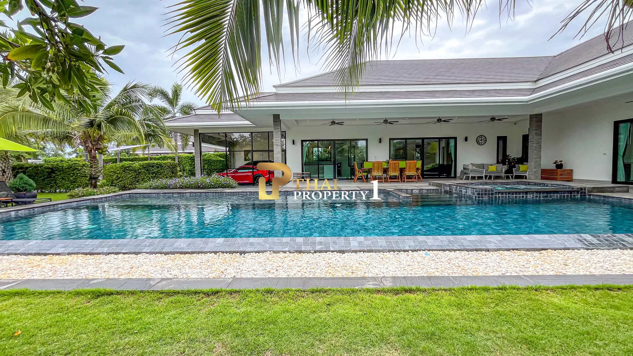 Beautifully 4 Bedroom Corner Plot Pool Villa For Sale - Hua Hin/Cha Am The Clouds 1