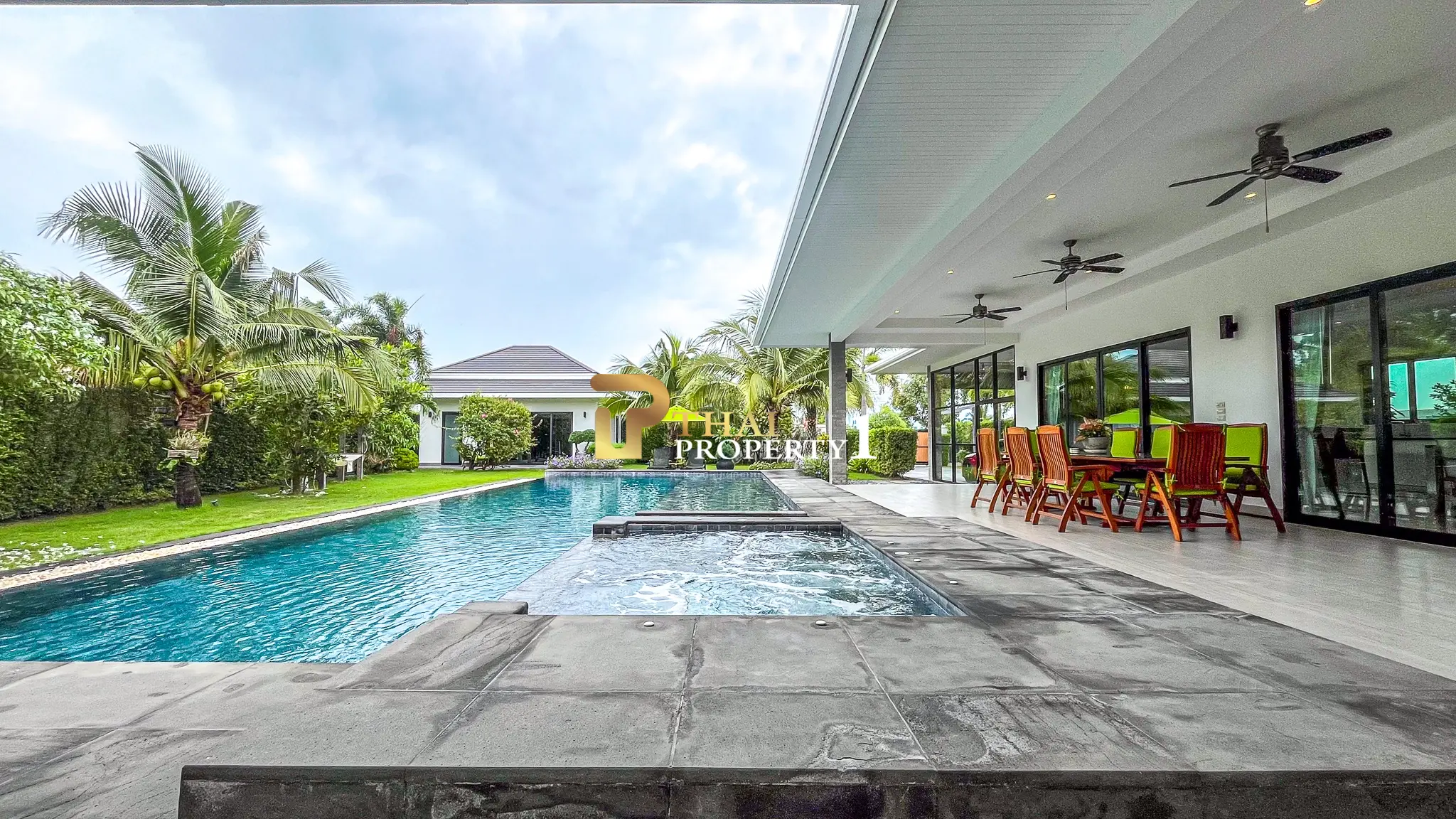 Beautifully 4 Bedroom Corner Plot Pool Villa For Sale - Hua Hin/Cha Am The Clouds 1