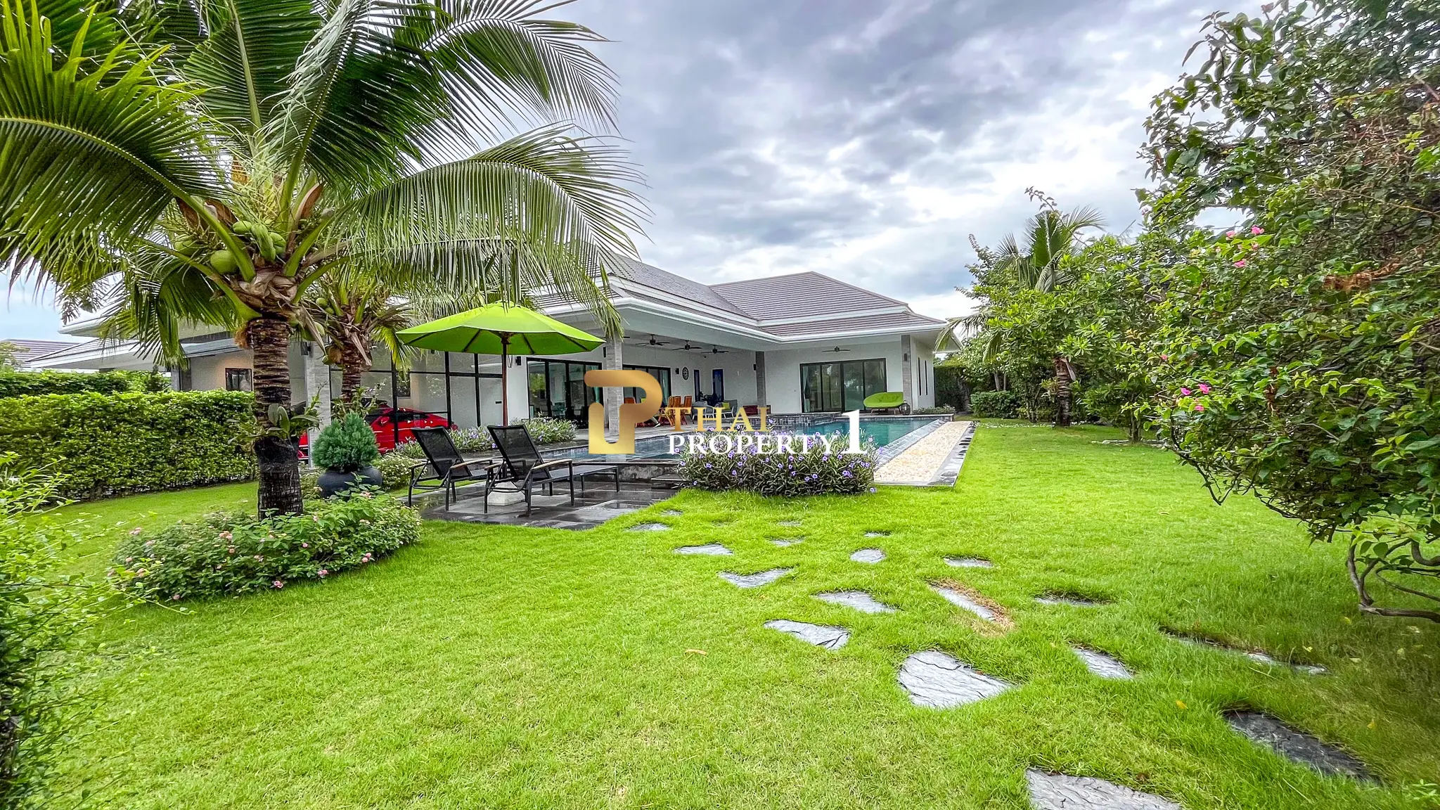 Beautifully 4 Bedroom Corner Plot Pool Villa For Sale - Hua Hin/Cha Am The Clouds 1