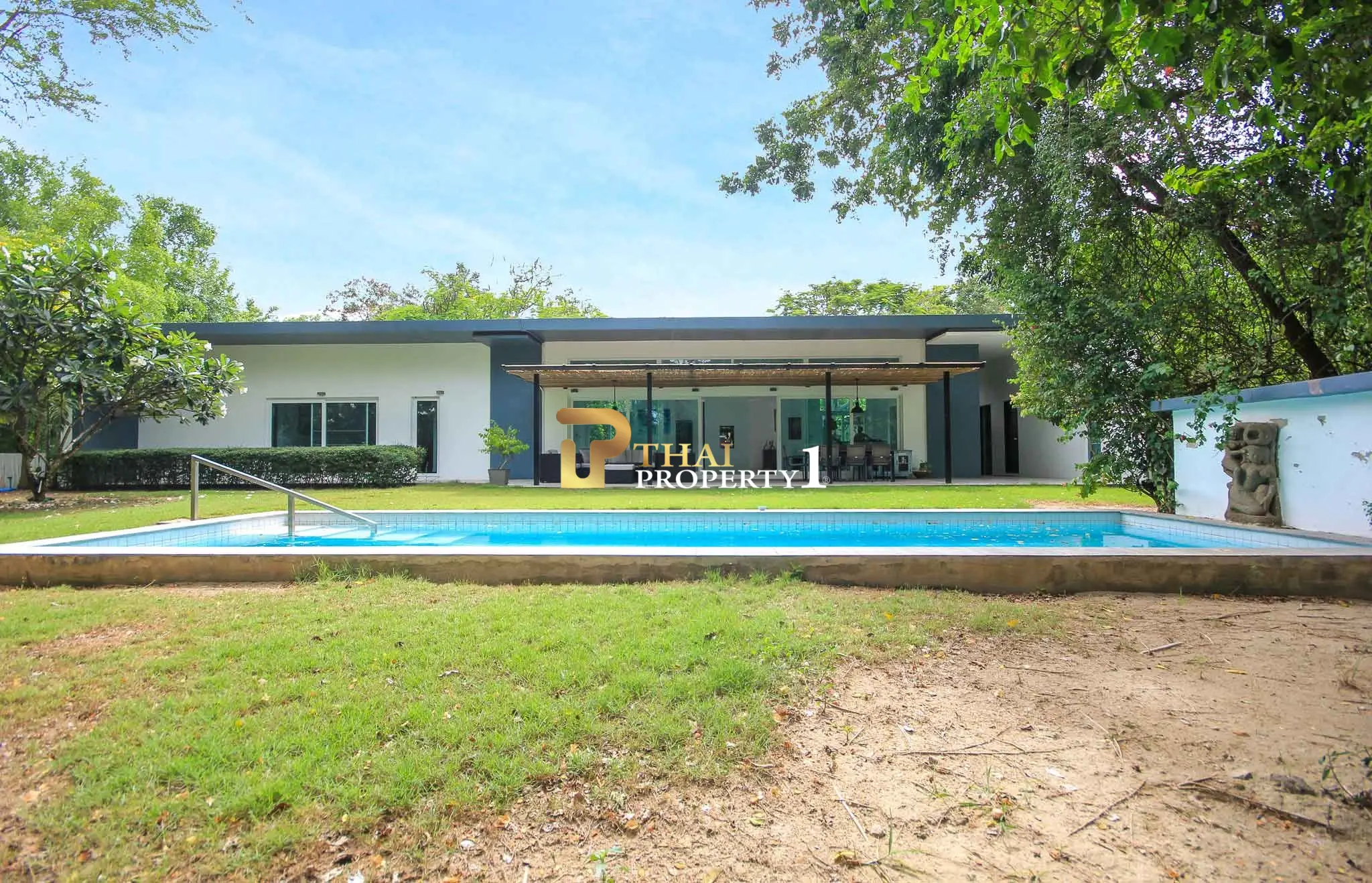 Modern Tropical Luxury: Elegant 4-Bedroom Villa On 4,056 Sq.m. Plot By Palm Hills Golf Cha Am