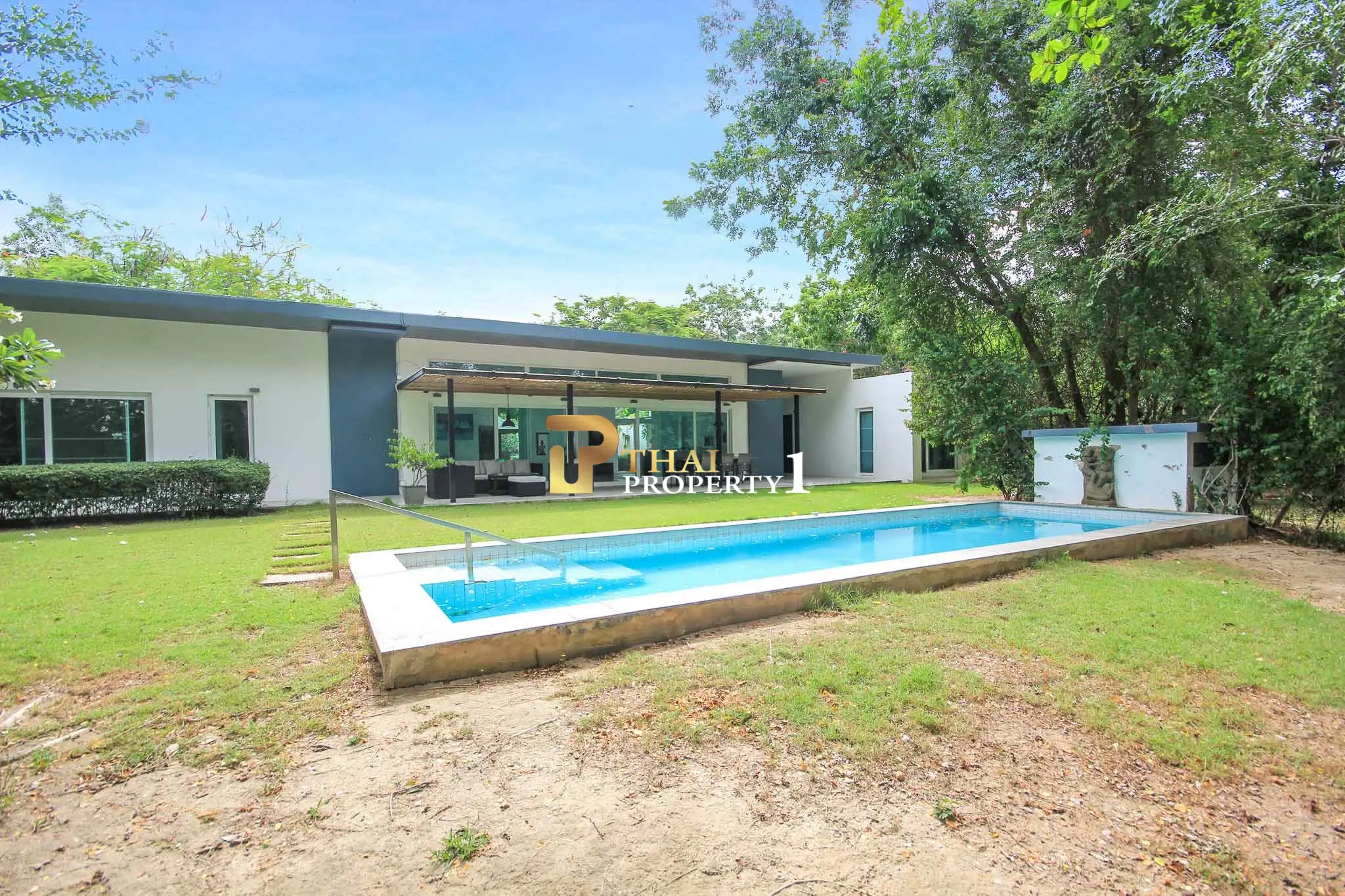 Modern Tropical Luxury: Elegant 4-Bedroom Villa On 4,056 Sq.m. Plot By Palm Hills Golf Cha Am