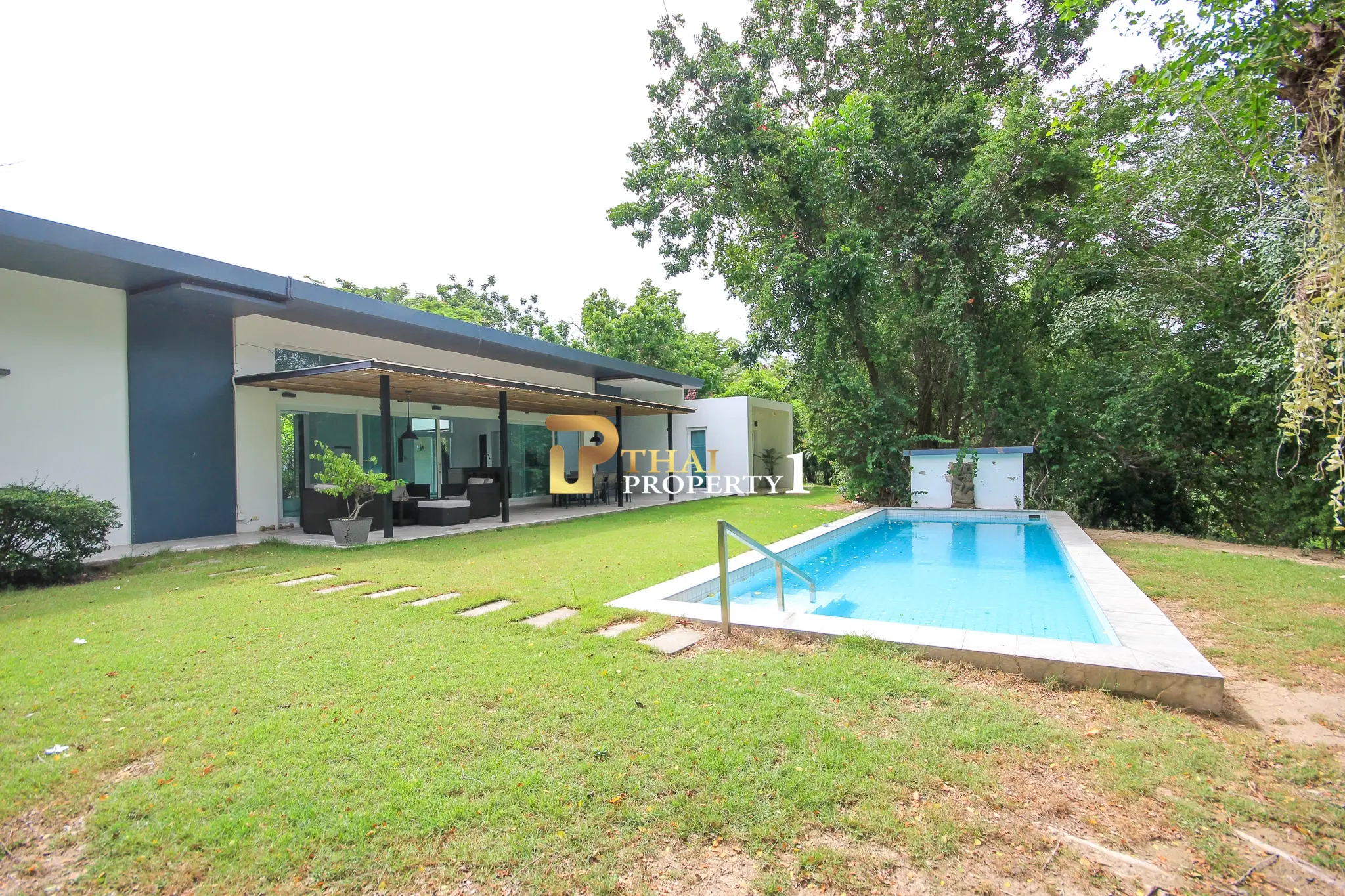 Modern Tropical Luxury: Elegant 4-Bedroom Villa On 4,056 Sq.m. Plot By Palm Hills Golf Cha Am